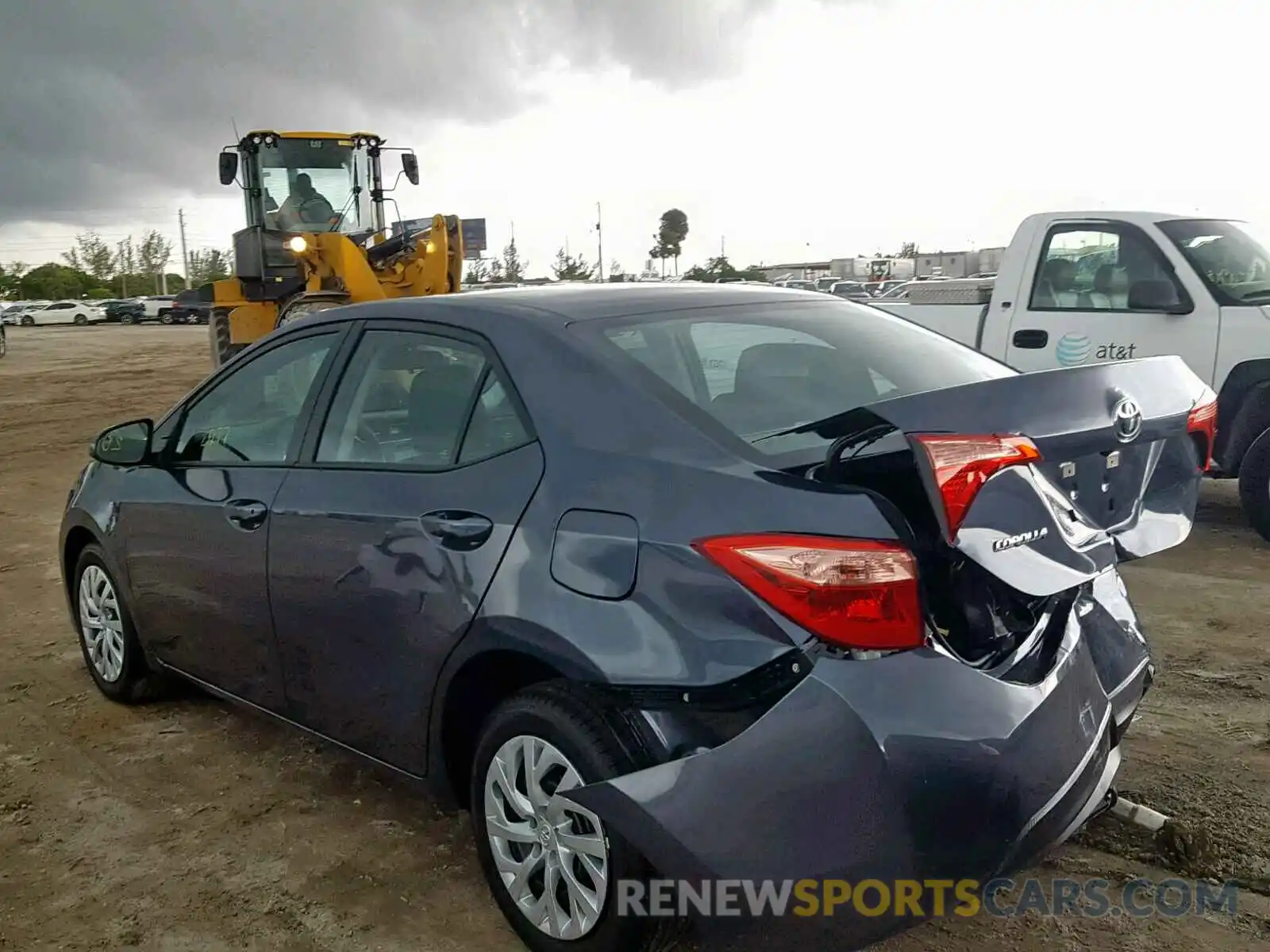 3 Photograph of a damaged car 5YFBURHE4KP948461 TOYOTA COROLLA 2019