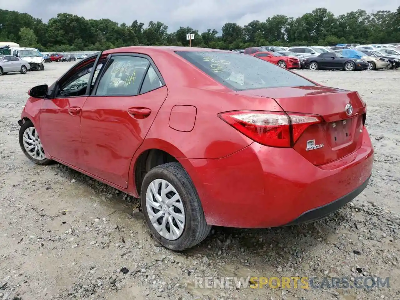 3 Photograph of a damaged car 5YFBURHE4KP948668 TOYOTA COROLLA 2019