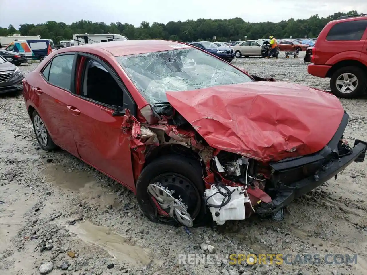 9 Photograph of a damaged car 5YFBURHE4KP948668 TOYOTA COROLLA 2019