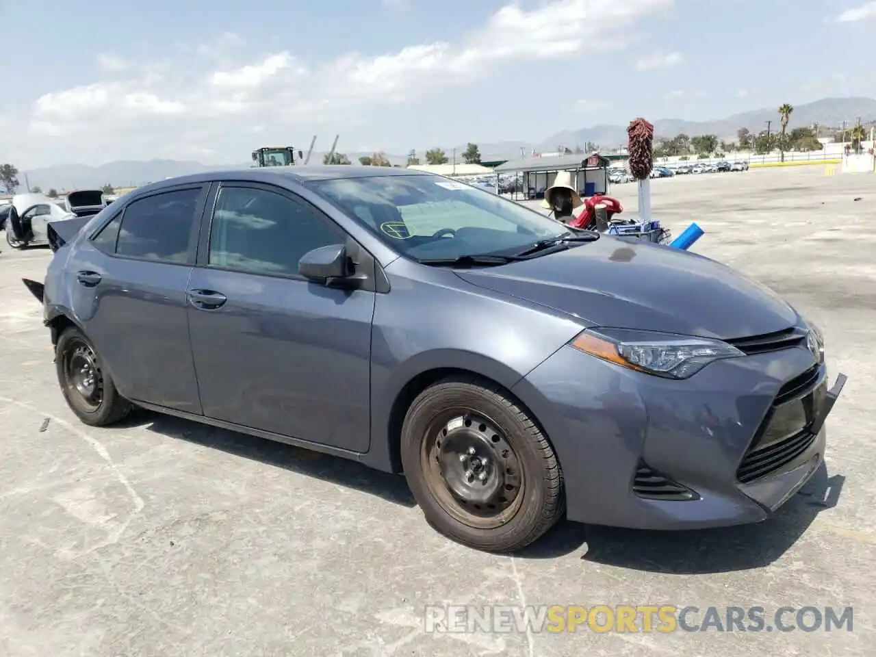 1 Photograph of a damaged car 5YFBURHE4KP948718 TOYOTA COROLLA 2019