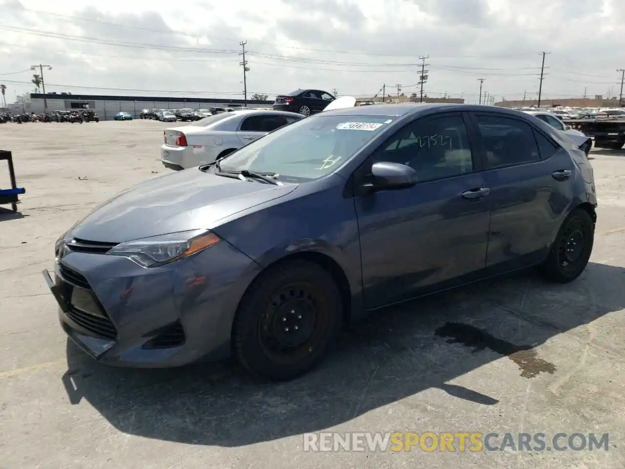 2 Photograph of a damaged car 5YFBURHE4KP948718 TOYOTA COROLLA 2019