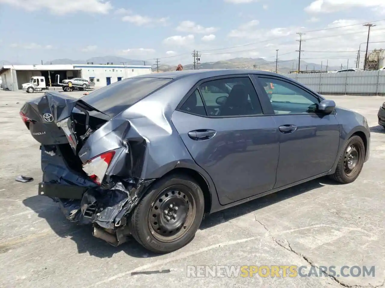 4 Photograph of a damaged car 5YFBURHE4KP948718 TOYOTA COROLLA 2019