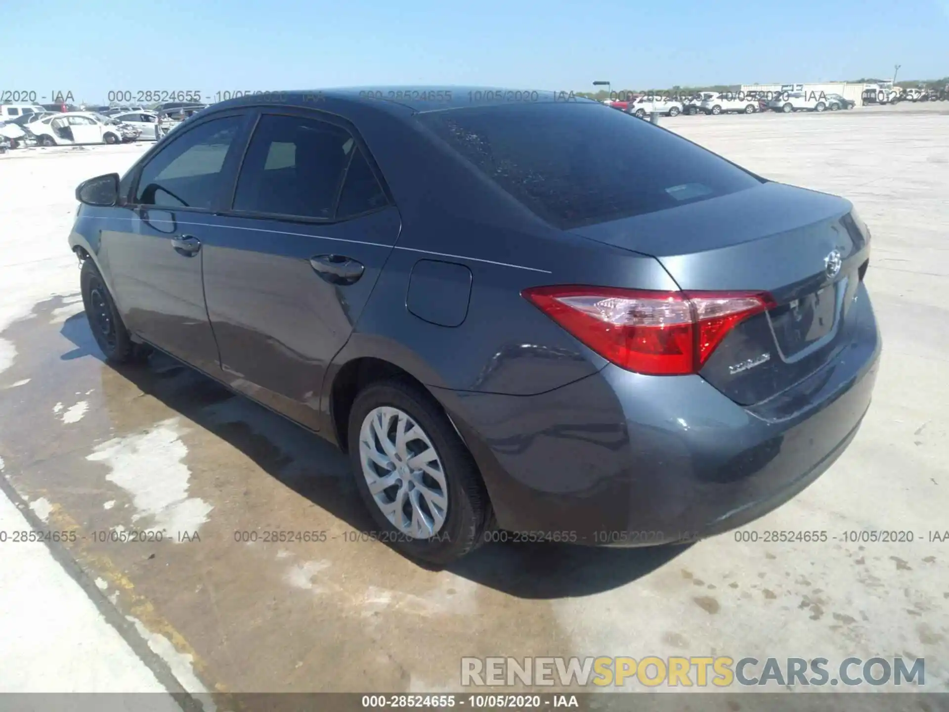 3 Photograph of a damaged car 5YFBURHE4KP948797 TOYOTA COROLLA 2019