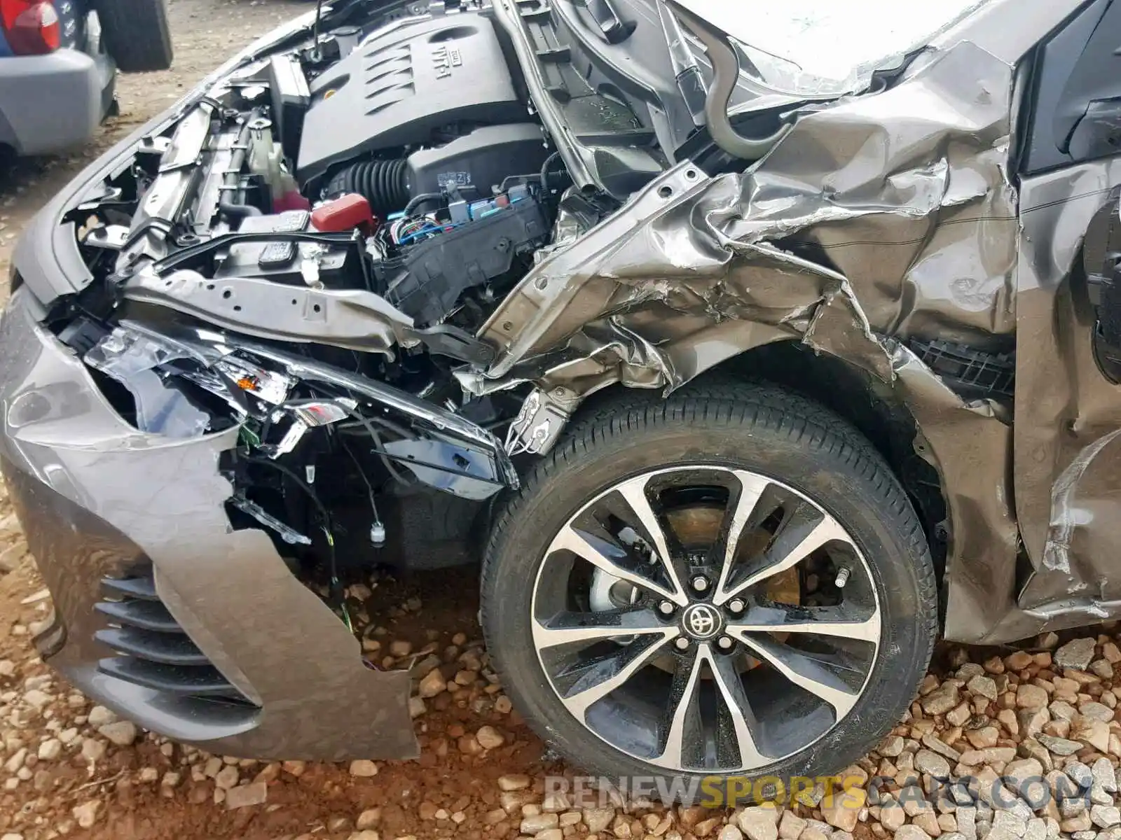 9 Photograph of a damaged car 5YFBURHE4KP948900 TOYOTA COROLLA 2019