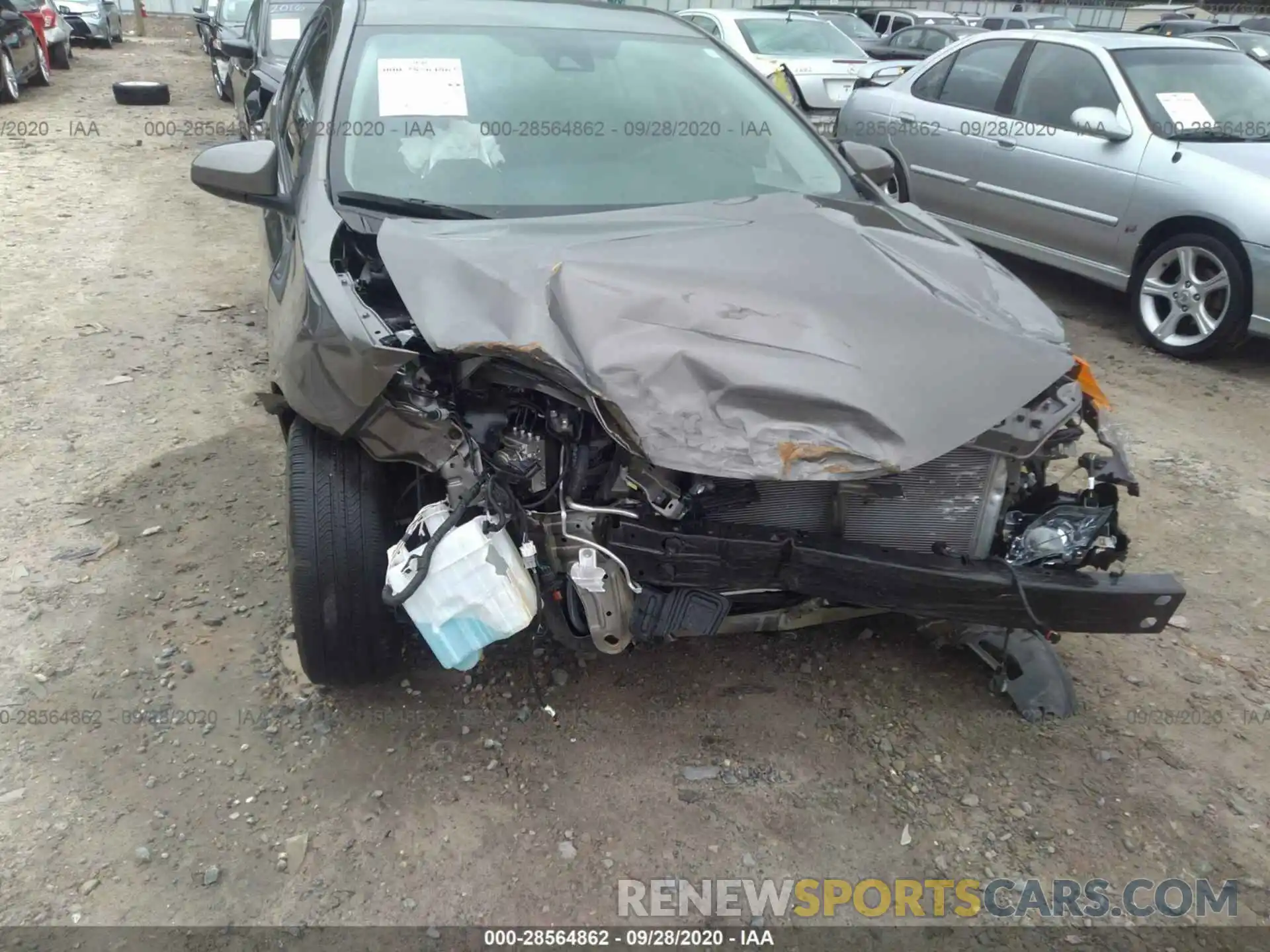 6 Photograph of a damaged car 5YFBURHE4KP948931 TOYOTA COROLLA 2019