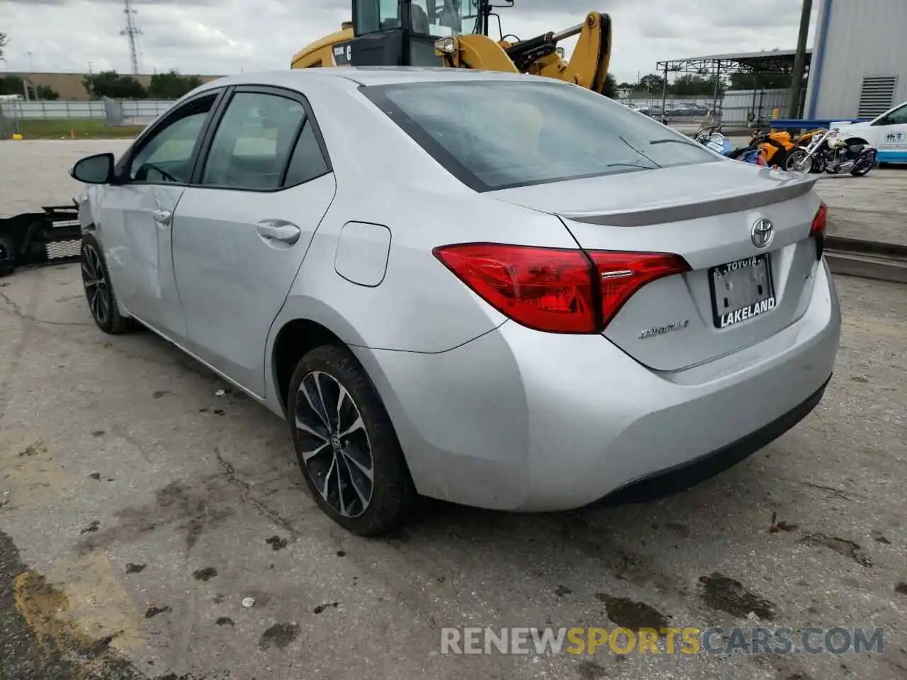 3 Photograph of a damaged car 5YFBURHE4KP949111 TOYOTA COROLLA 2019