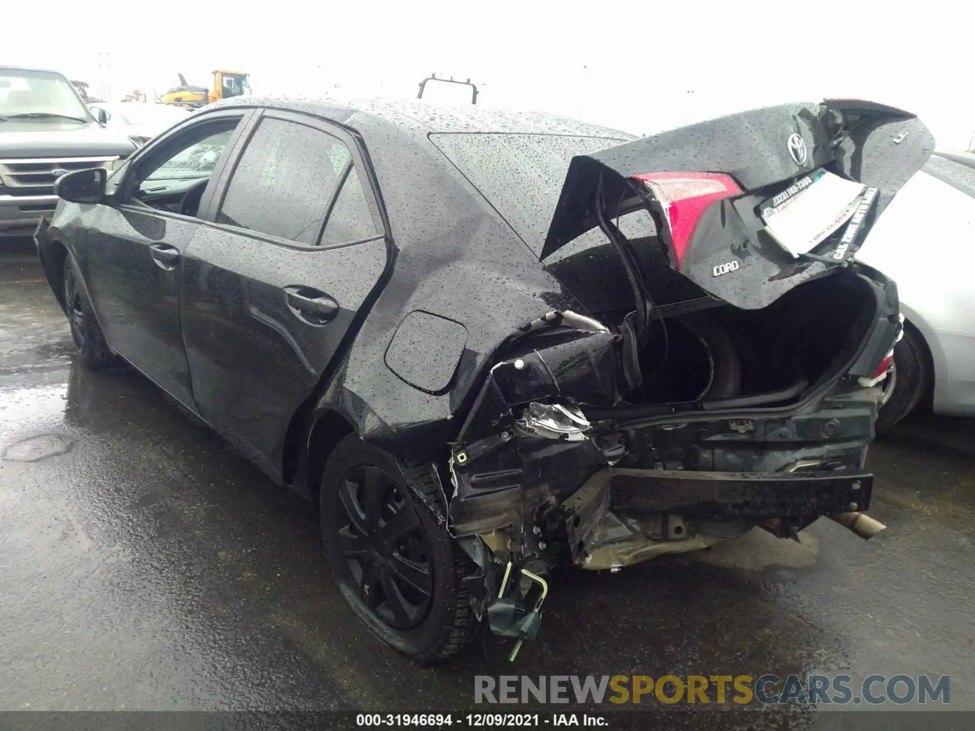 3 Photograph of a damaged car 5YFBURHE4KP949285 TOYOTA COROLLA 2019