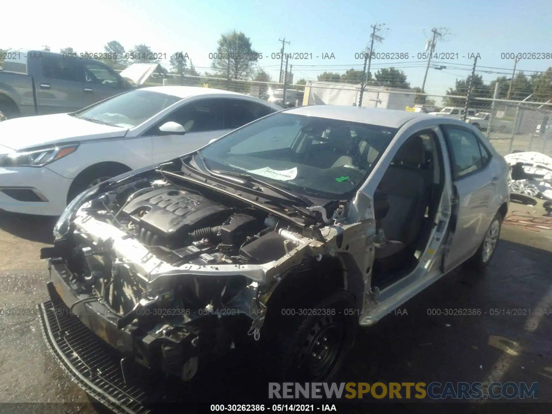 6 Photograph of a damaged car 5YFBURHE4KP949402 TOYOTA COROLLA 2019