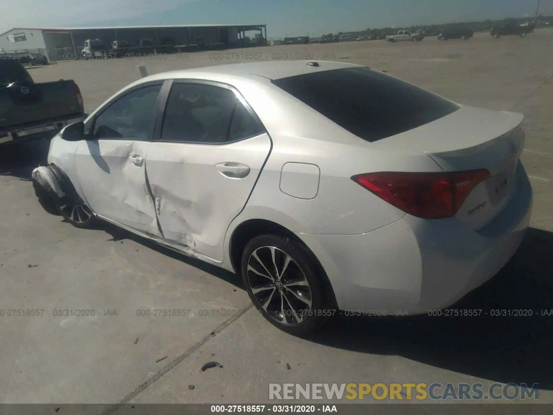 3 Photograph of a damaged car 5YFBURHE5KP856159 TOYOTA COROLLA 2019