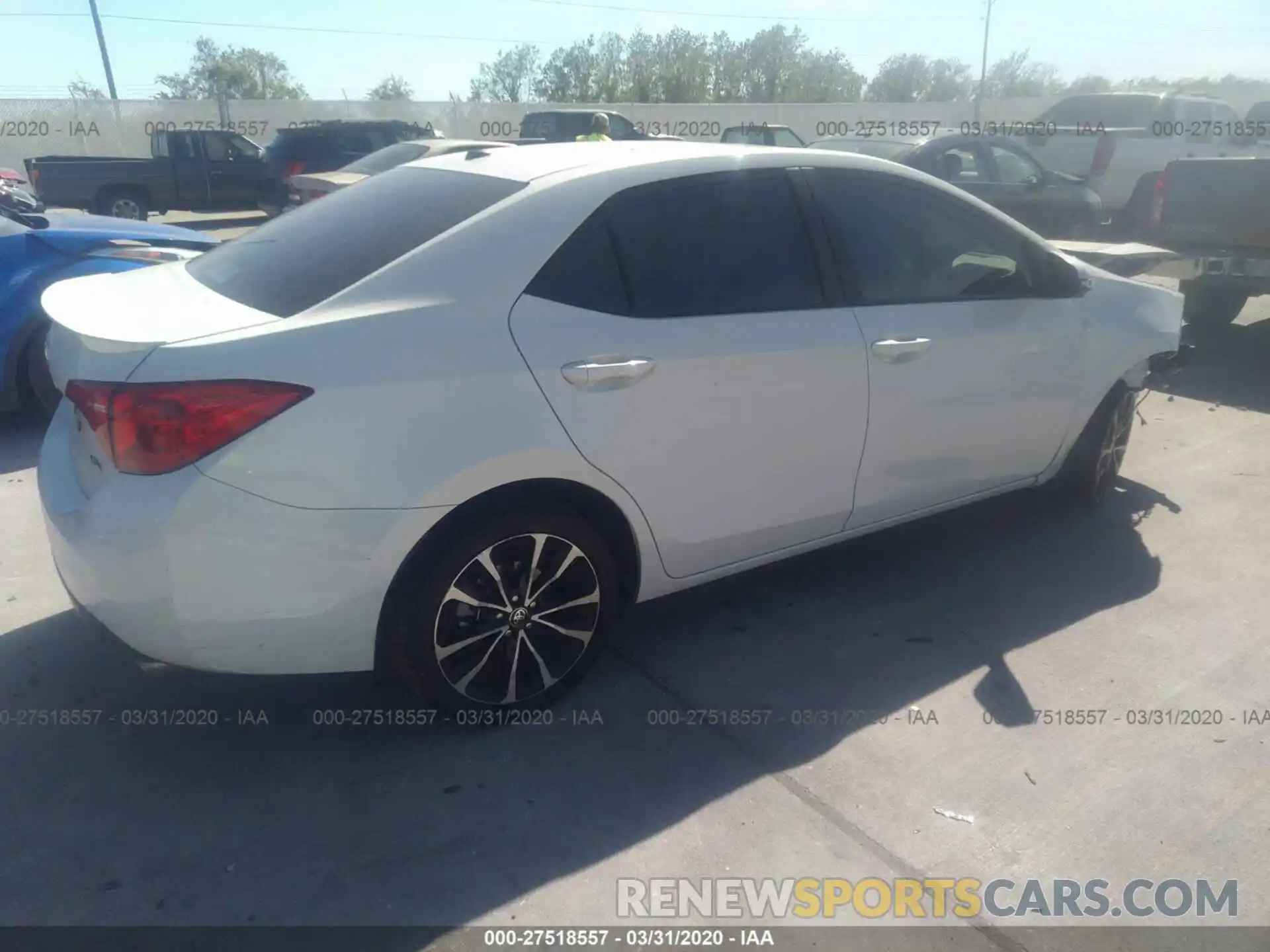 4 Photograph of a damaged car 5YFBURHE5KP856159 TOYOTA COROLLA 2019