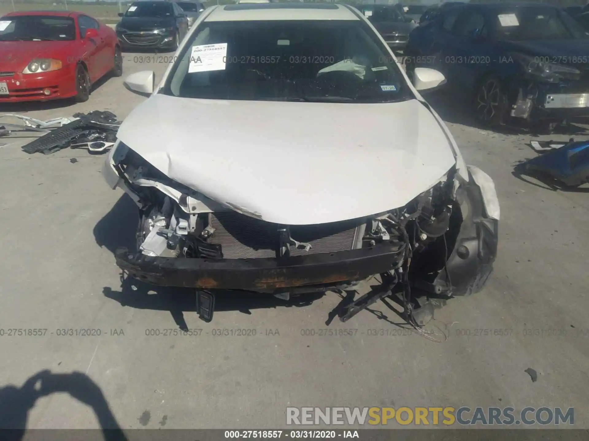 6 Photograph of a damaged car 5YFBURHE5KP856159 TOYOTA COROLLA 2019