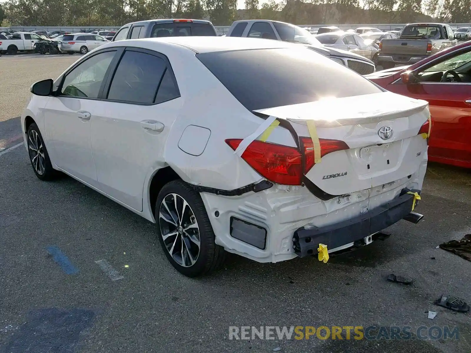 3 Photograph of a damaged car 5YFBURHE5KP856355 TOYOTA COROLLA 2019