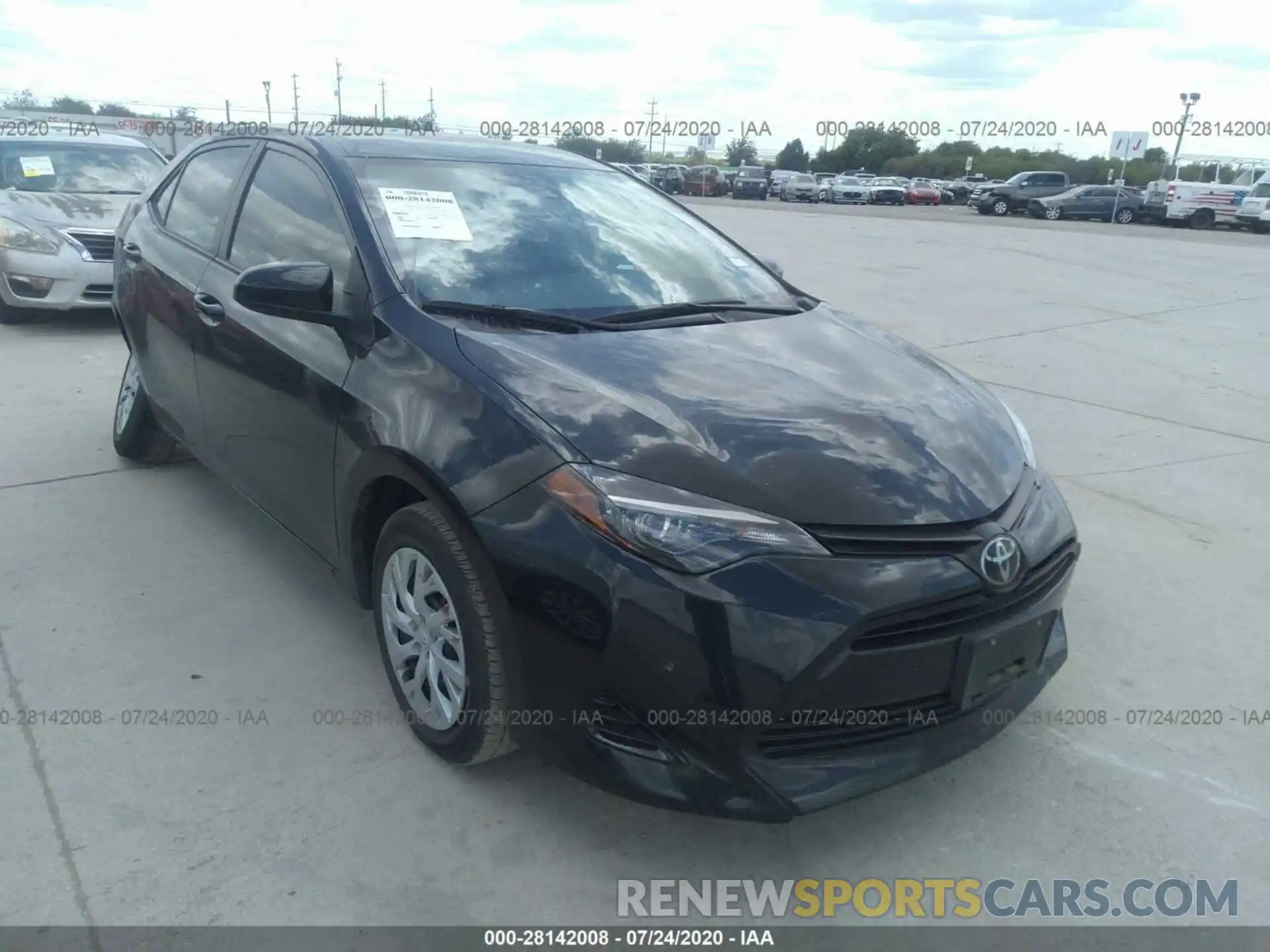 1 Photograph of a damaged car 5YFBURHE5KP856551 TOYOTA COROLLA 2019