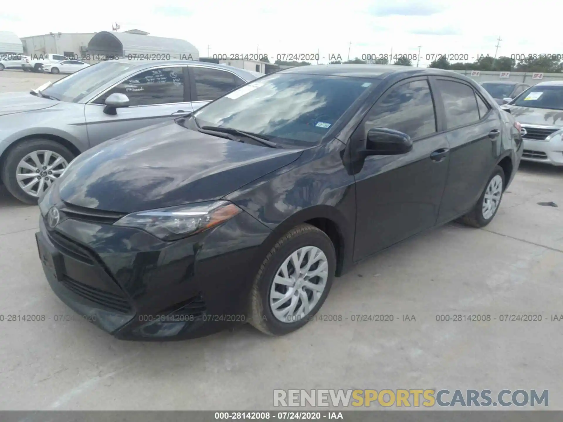 2 Photograph of a damaged car 5YFBURHE5KP856551 TOYOTA COROLLA 2019