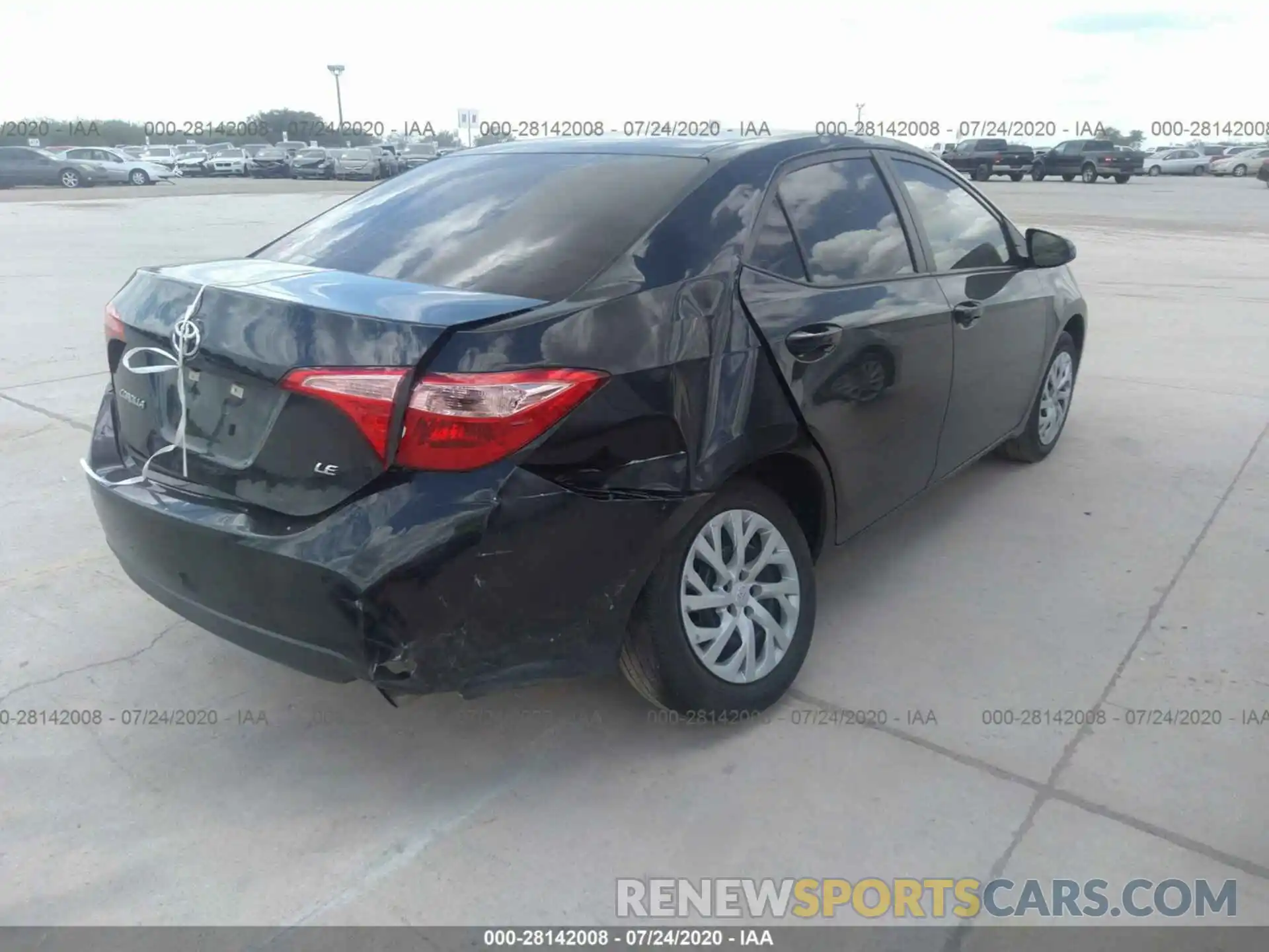 4 Photograph of a damaged car 5YFBURHE5KP856551 TOYOTA COROLLA 2019