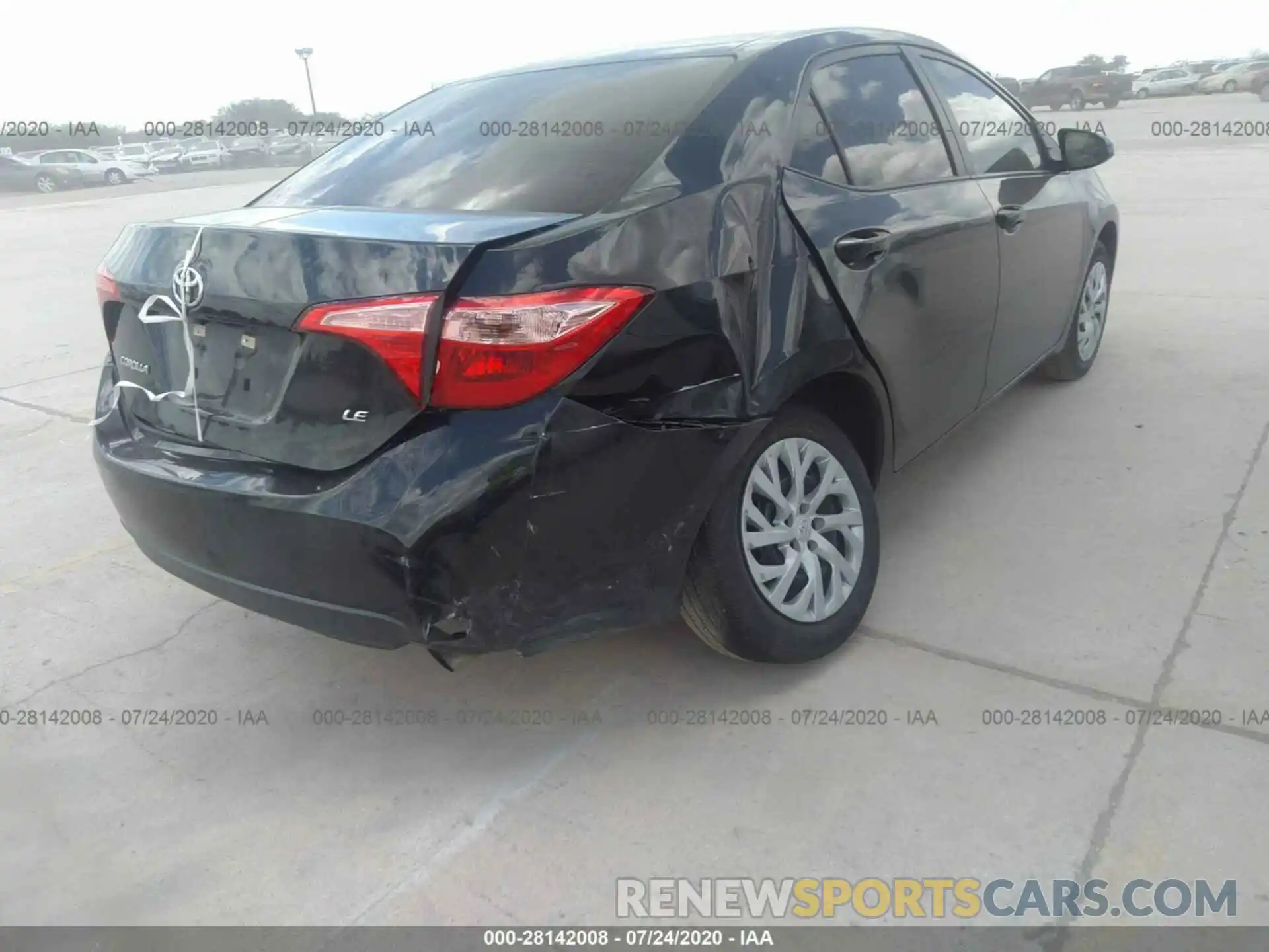 6 Photograph of a damaged car 5YFBURHE5KP856551 TOYOTA COROLLA 2019