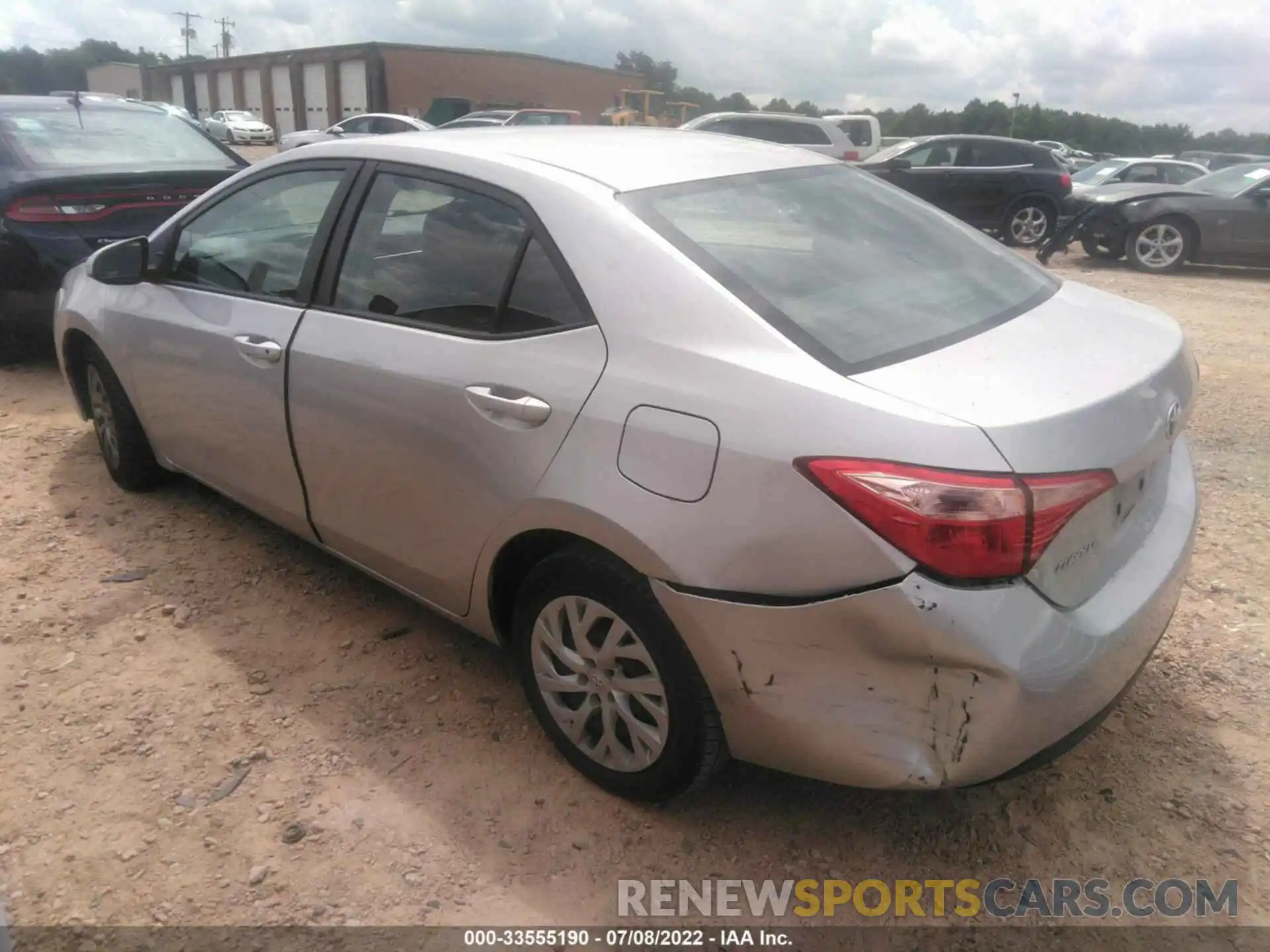 3 Photograph of a damaged car 5YFBURHE5KP856825 TOYOTA COROLLA 2019