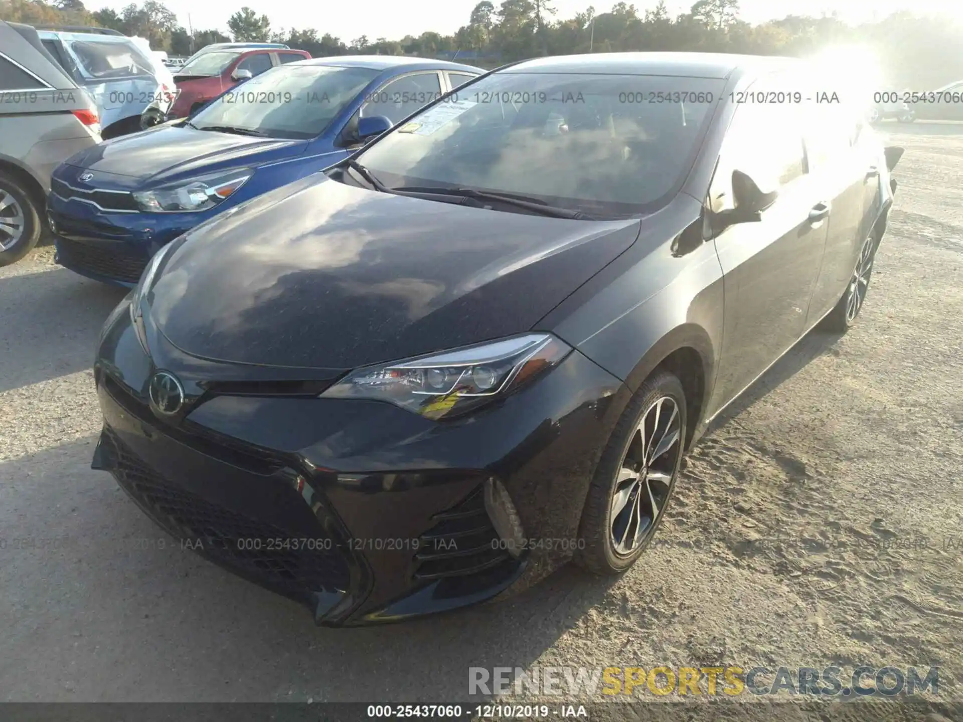 2 Photograph of a damaged car 5YFBURHE5KP857375 TOYOTA COROLLA 2019