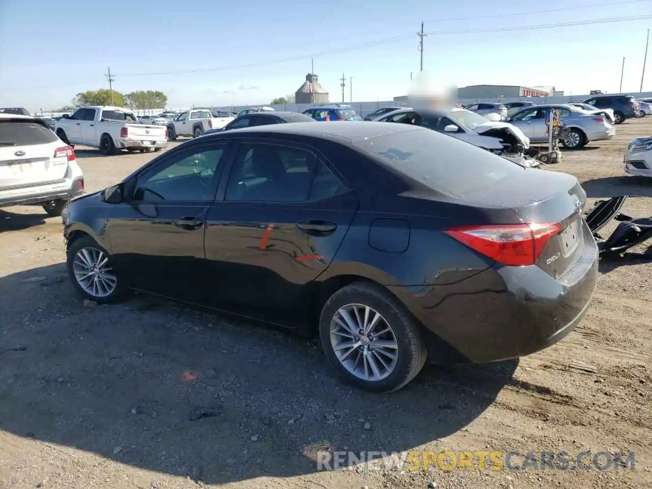 2 Photograph of a damaged car 5YFBURHE5KP857599 TOYOTA COROLLA 2019