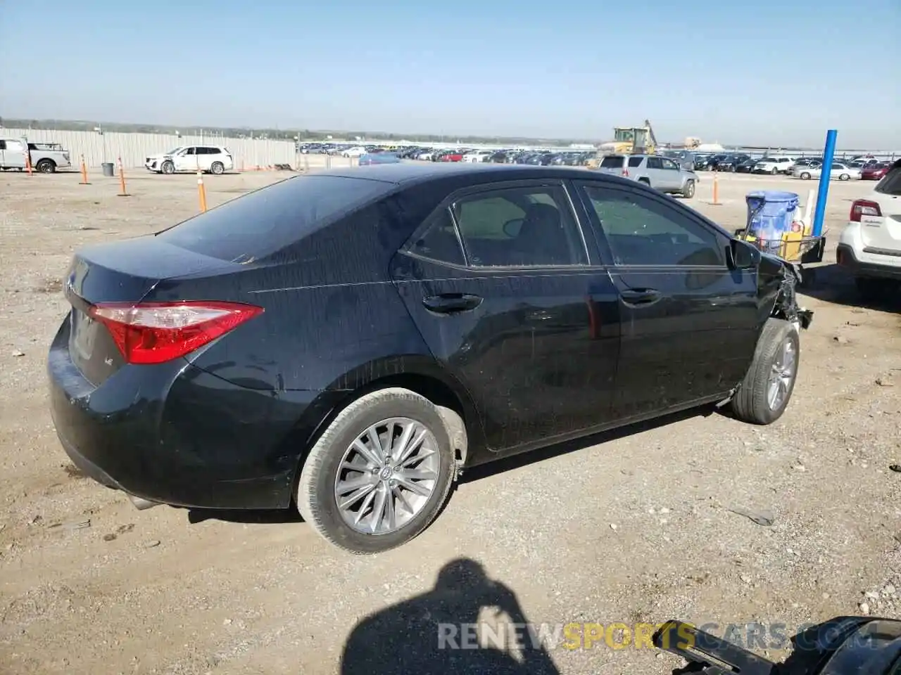 3 Photograph of a damaged car 5YFBURHE5KP857599 TOYOTA COROLLA 2019