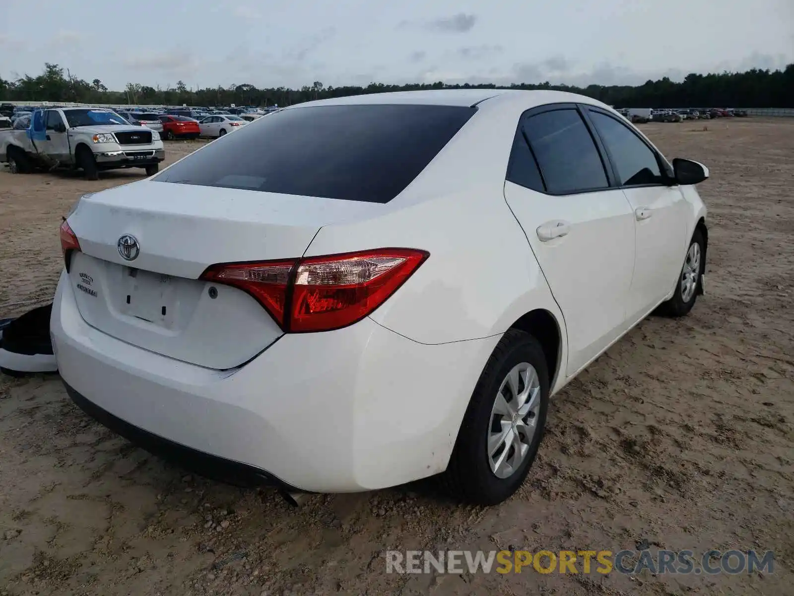 4 Photograph of a damaged car 5YFBURHE5KP858008 TOYOTA COROLLA 2019