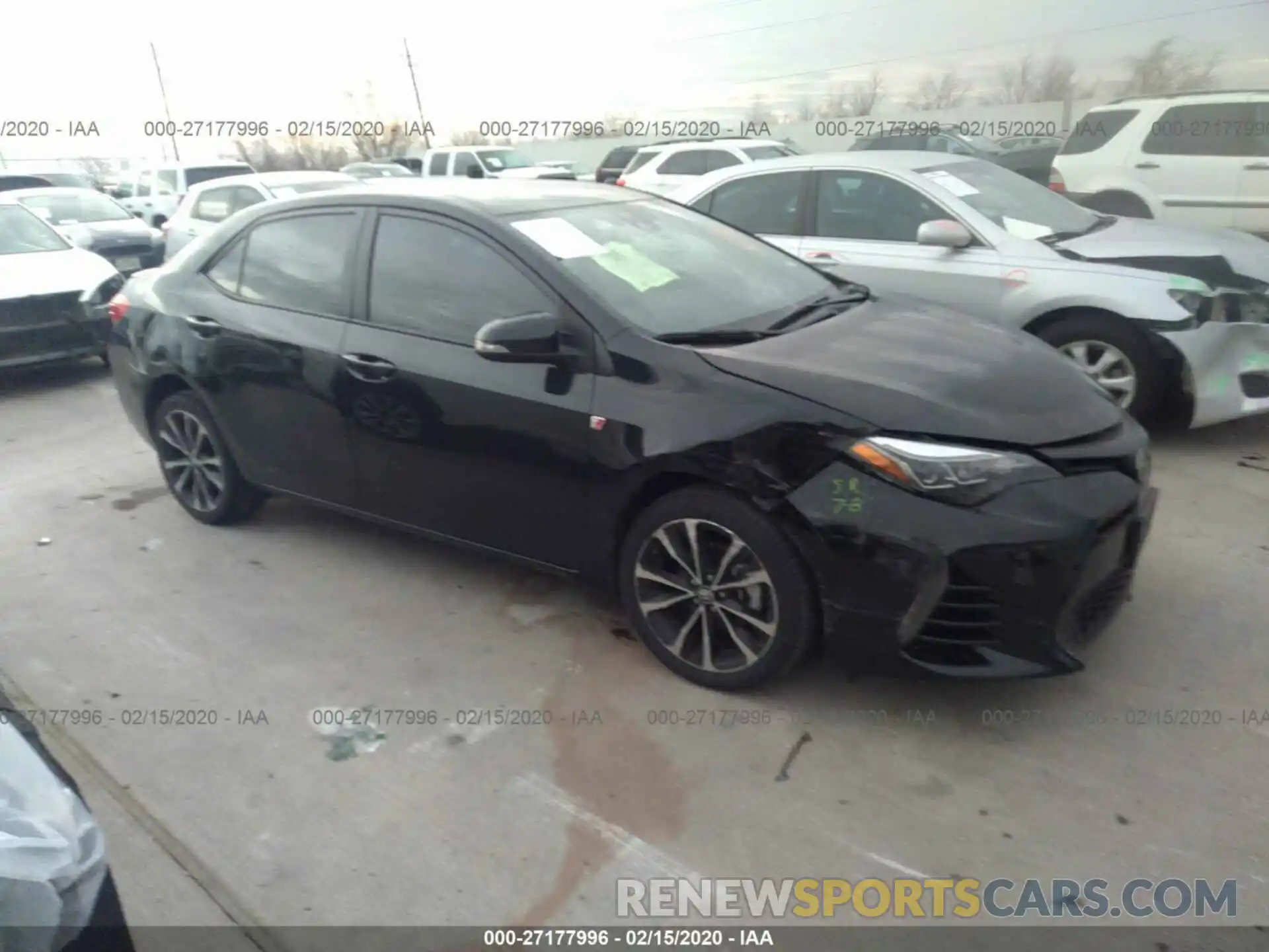 1 Photograph of a damaged car 5YFBURHE5KP859191 TOYOTA COROLLA 2019