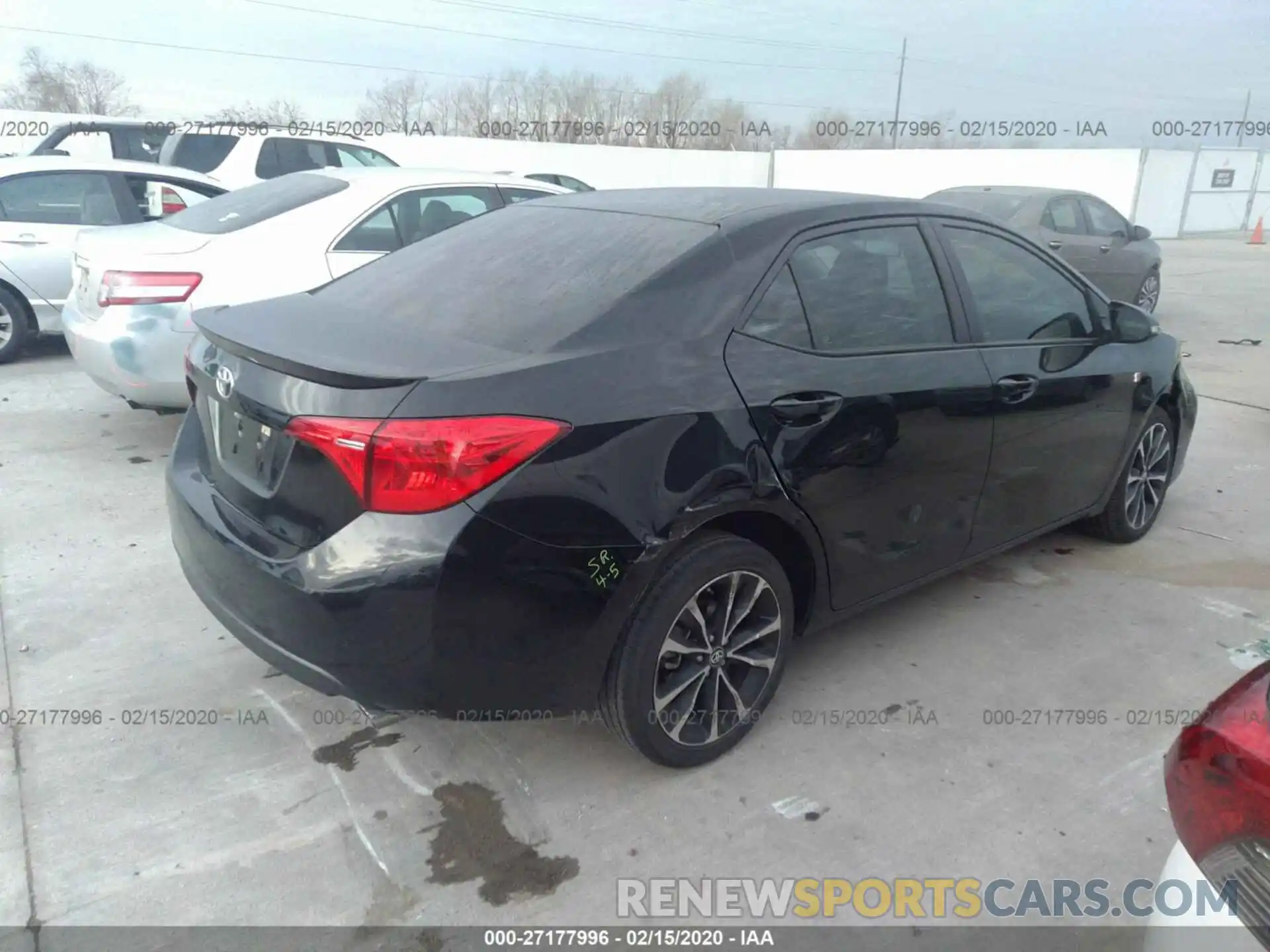 4 Photograph of a damaged car 5YFBURHE5KP859191 TOYOTA COROLLA 2019