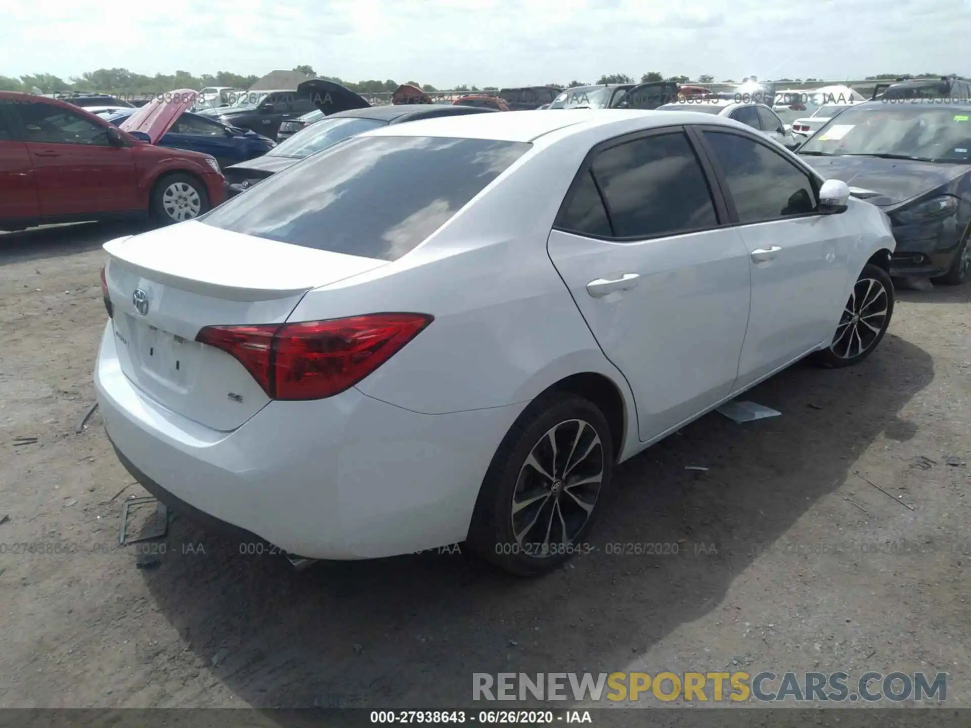 4 Photograph of a damaged car 5YFBURHE5KP859496 TOYOTA COROLLA 2019