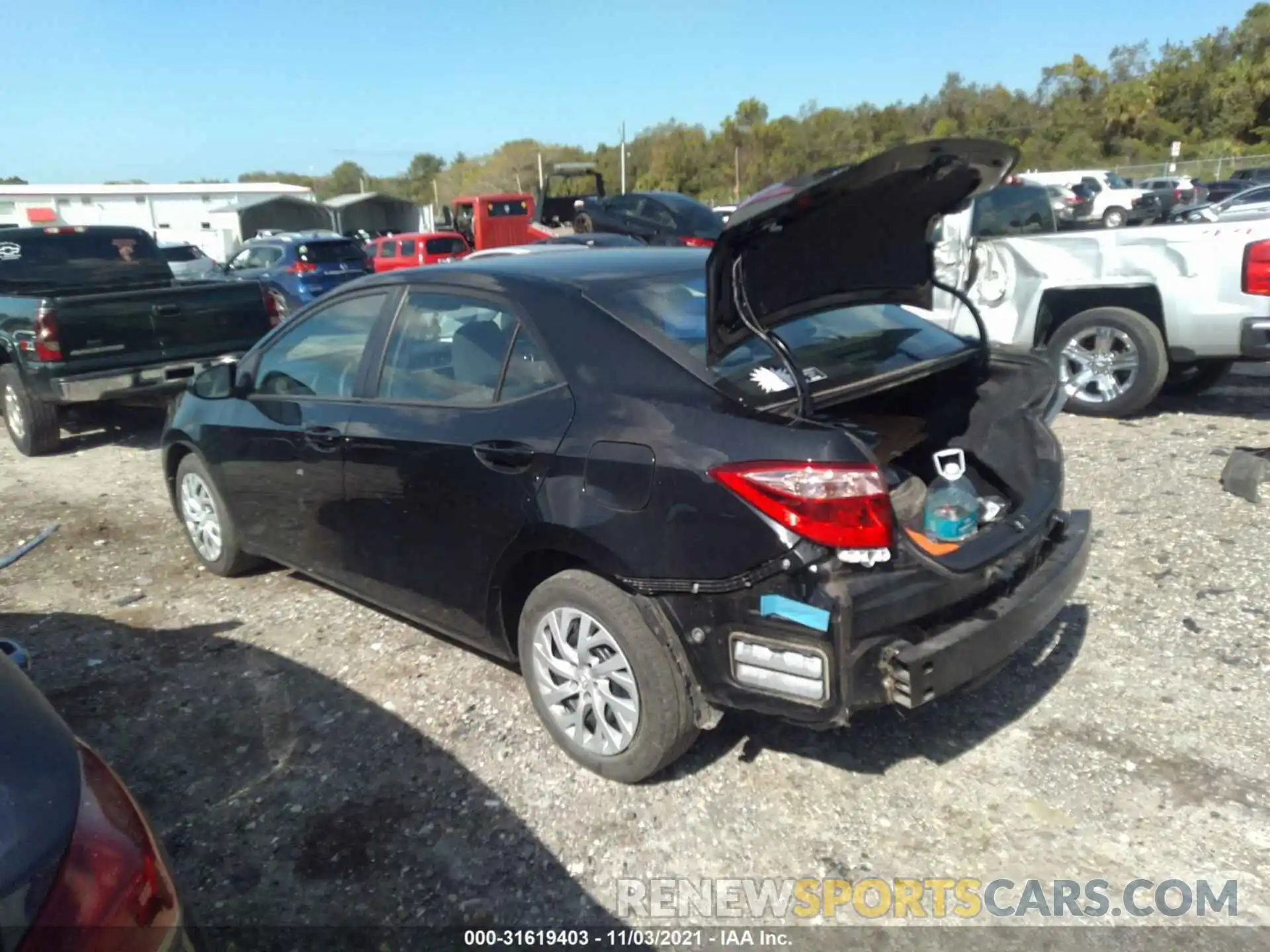 3 Photograph of a damaged car 5YFBURHE5KP860051 TOYOTA COROLLA 2019