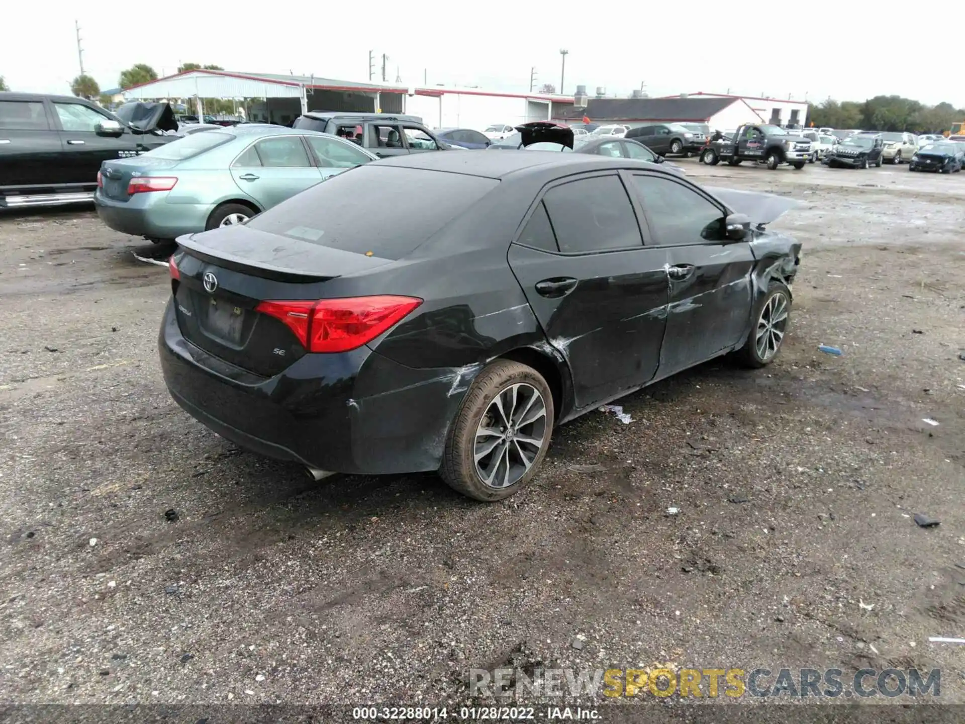 4 Photograph of a damaged car 5YFBURHE5KP860101 TOYOTA COROLLA 2019