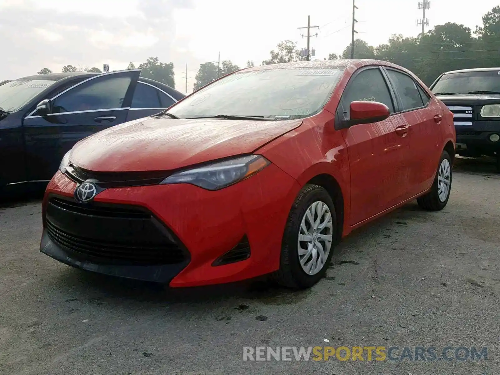 2 Photograph of a damaged car 5YFBURHE5KP860308 TOYOTA COROLLA 2019