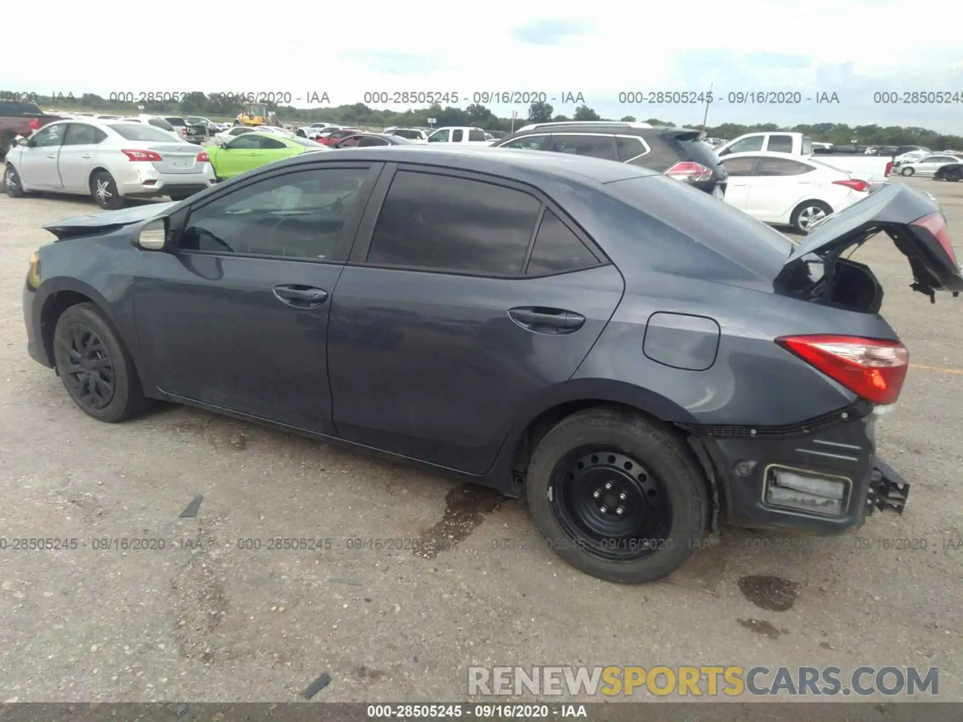 3 Photograph of a damaged car 5YFBURHE5KP860454 TOYOTA COROLLA 2019