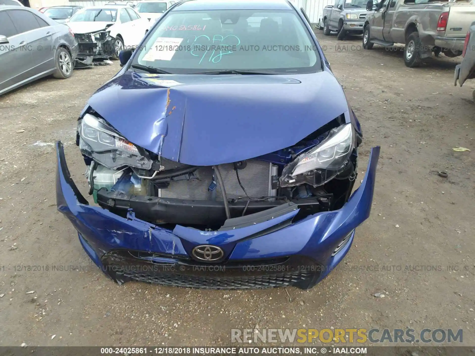 6 Photograph of a damaged car 5YFBURHE5KP860504 TOYOTA COROLLA 2019