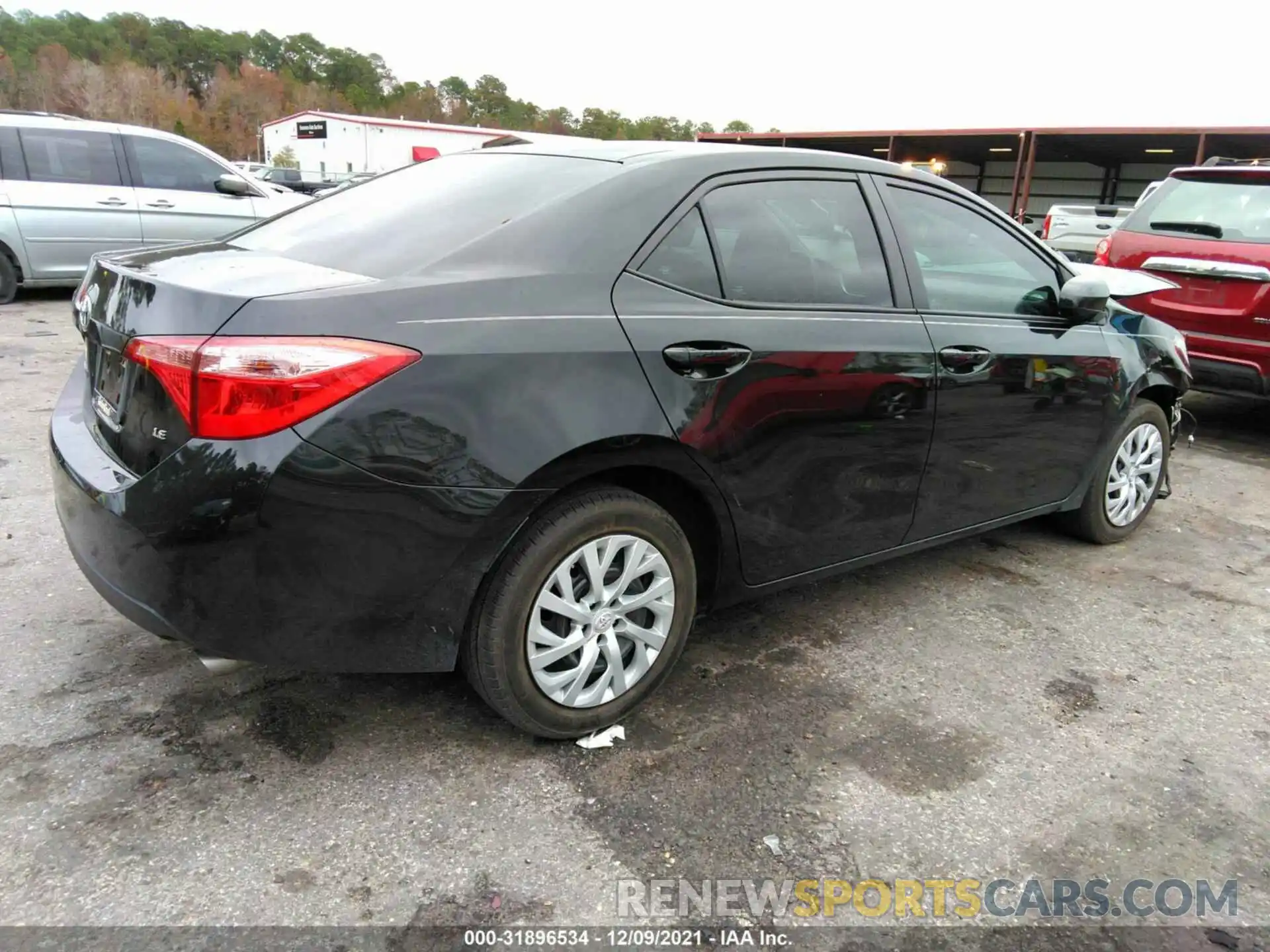 4 Photograph of a damaged car 5YFBURHE5KP861880 TOYOTA COROLLA 2019