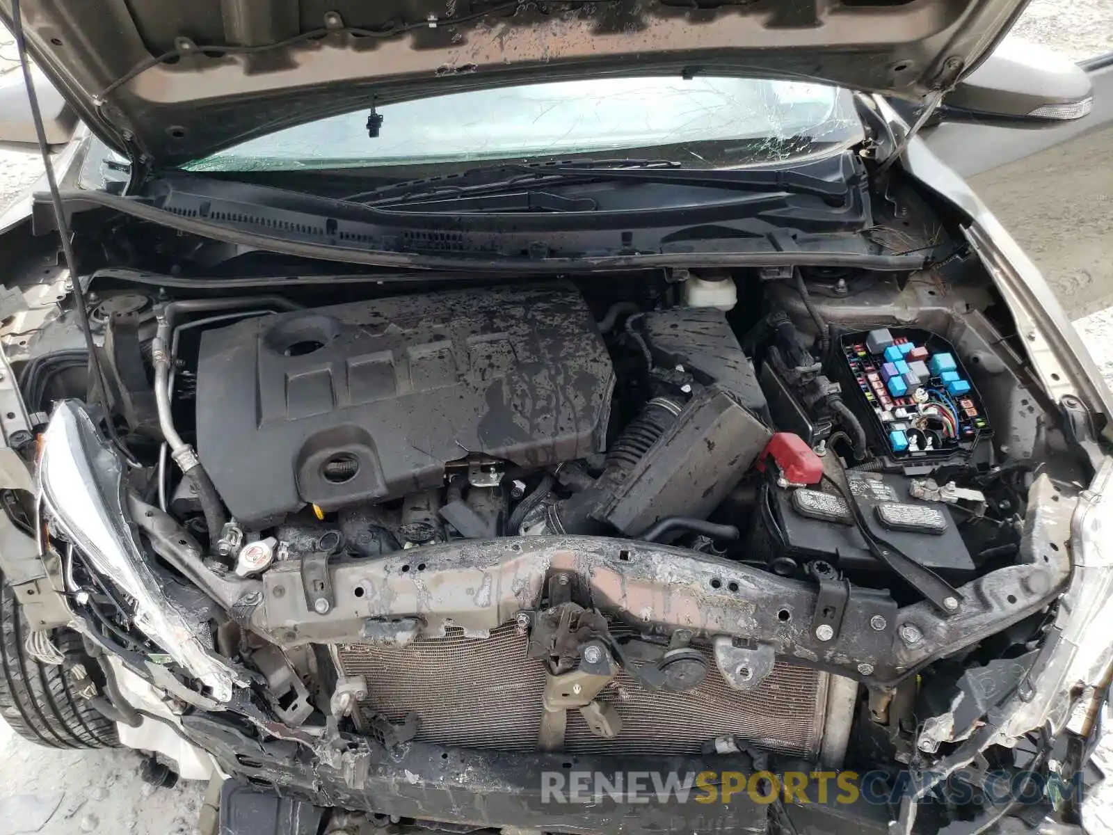 7 Photograph of a damaged car 5YFBURHE5KP862169 TOYOTA COROLLA 2019