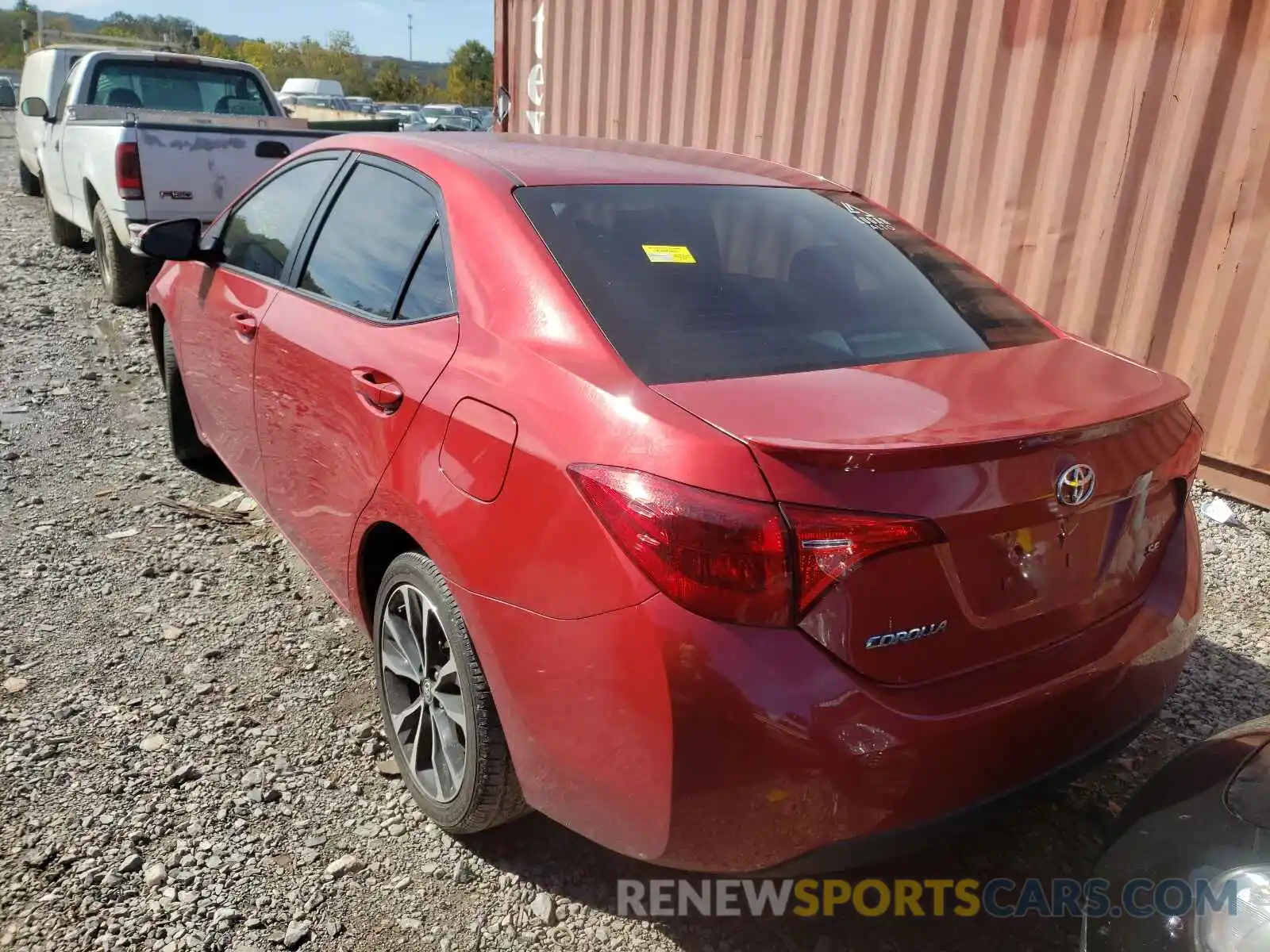 3 Photograph of a damaged car 5YFBURHE5KP862494 TOYOTA COROLLA 2019