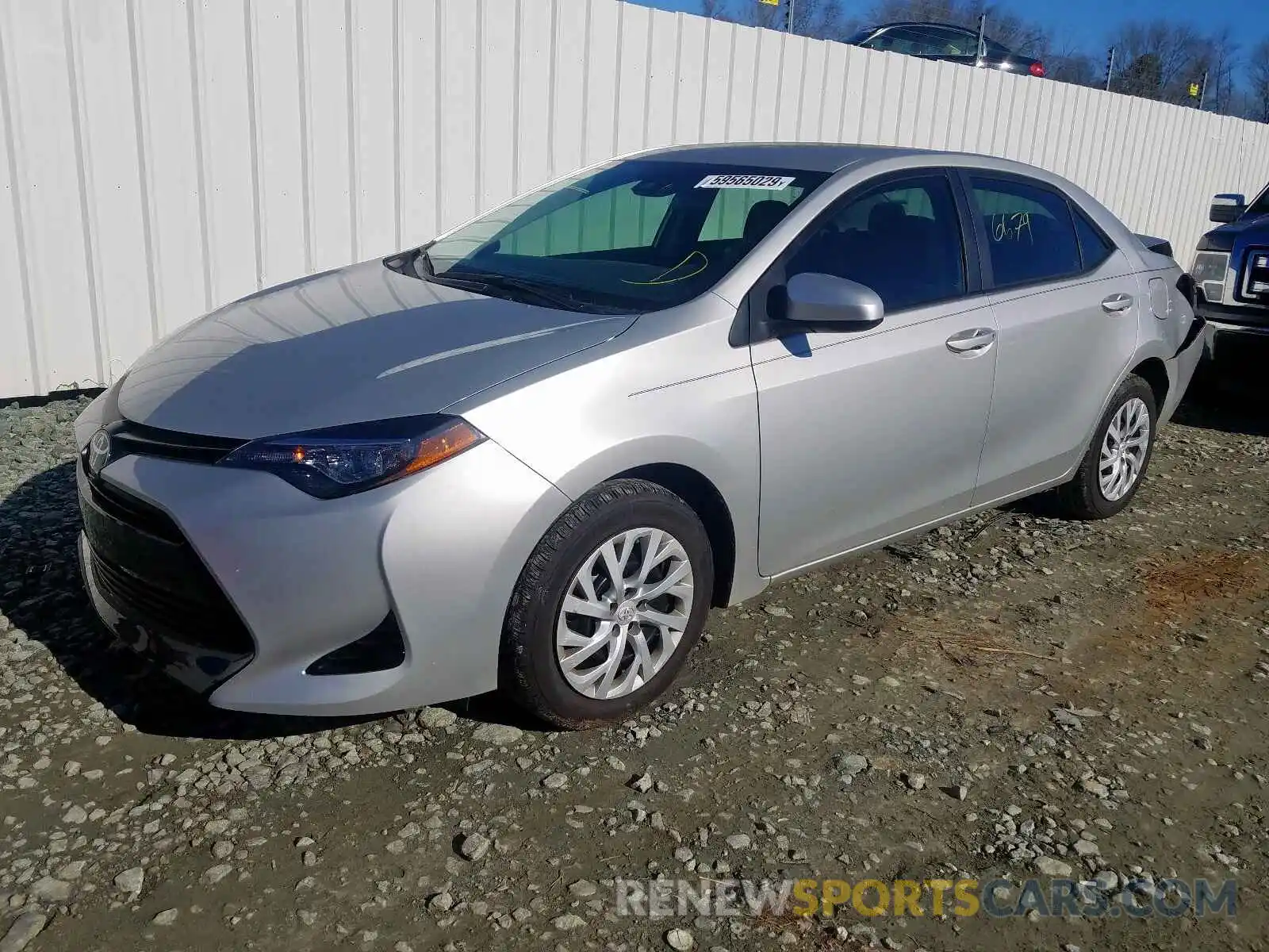 2 Photograph of a damaged car 5YFBURHE5KP862785 TOYOTA COROLLA 2019