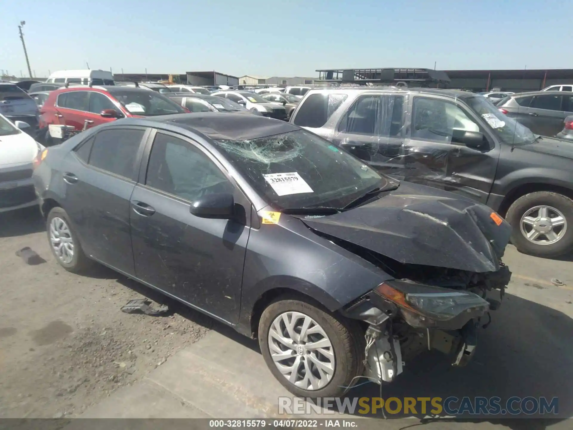 6 Photograph of a damaged car 5YFBURHE5KP863029 TOYOTA COROLLA 2019