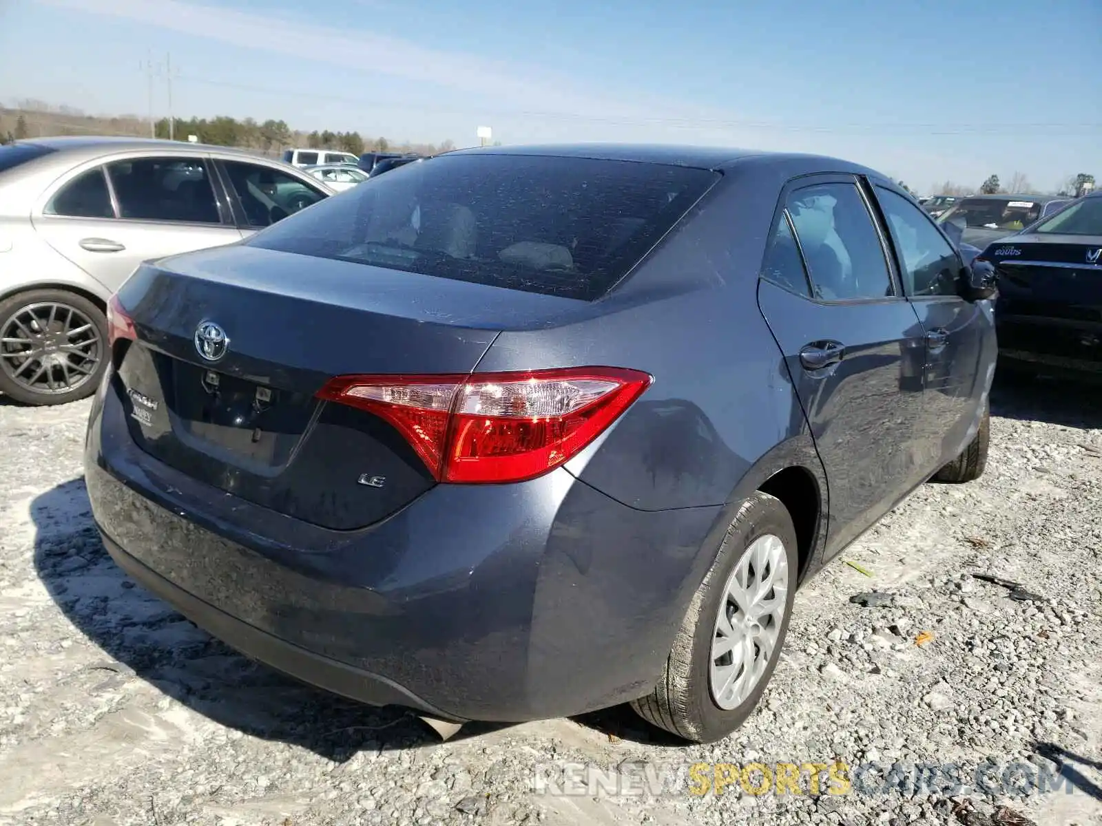 4 Photograph of a damaged car 5YFBURHE5KP863600 TOYOTA COROLLA 2019