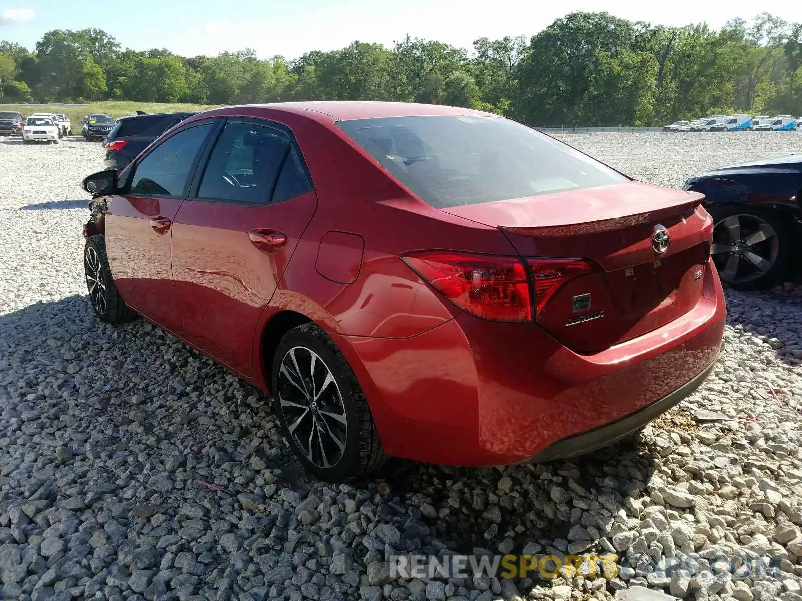 3 Photograph of a damaged car 5YFBURHE5KP866870 TOYOTA COROLLA 2019