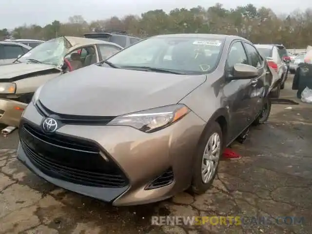 2 Photograph of a damaged car 5YFBURHE5KP867467 TOYOTA COROLLA 2019