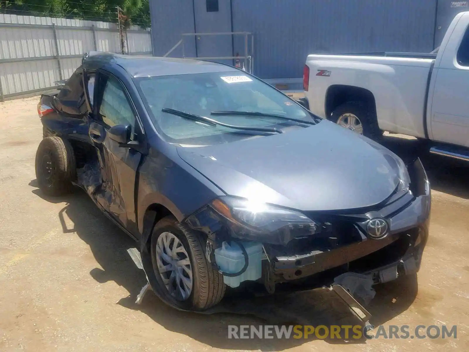 1 Photograph of a damaged car 5YFBURHE5KP867484 TOYOTA COROLLA 2019