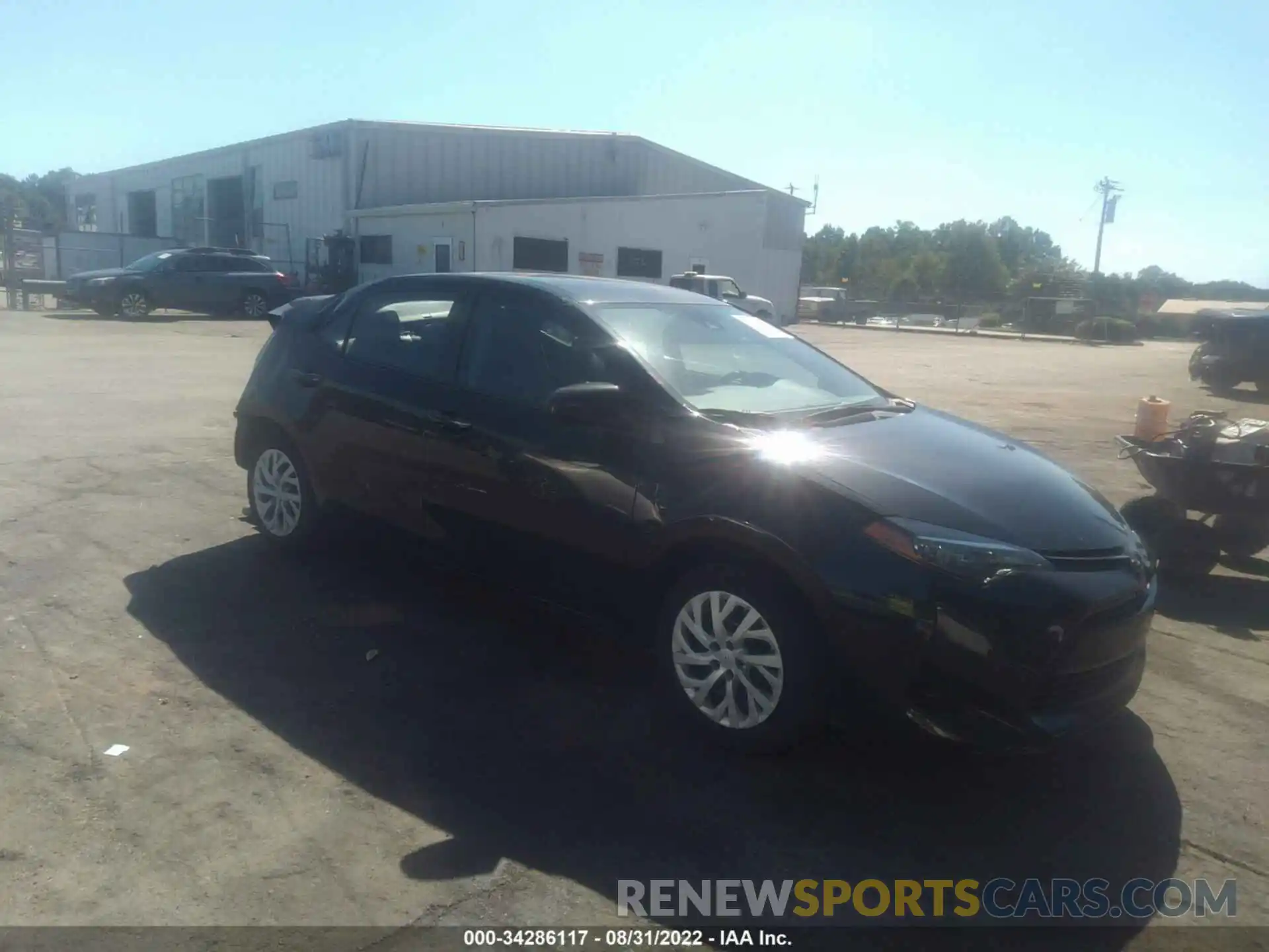 1 Photograph of a damaged car 5YFBURHE5KP867551 TOYOTA COROLLA 2019