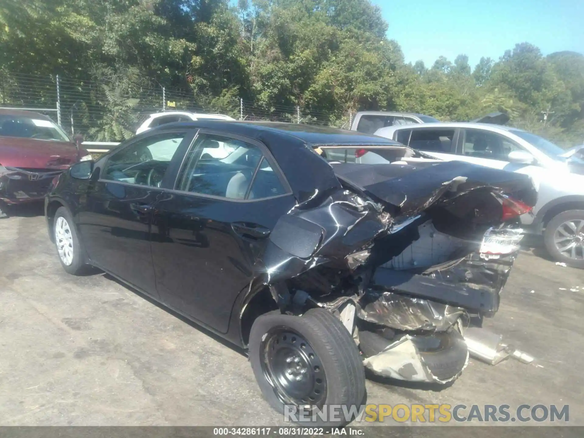 3 Photograph of a damaged car 5YFBURHE5KP867551 TOYOTA COROLLA 2019