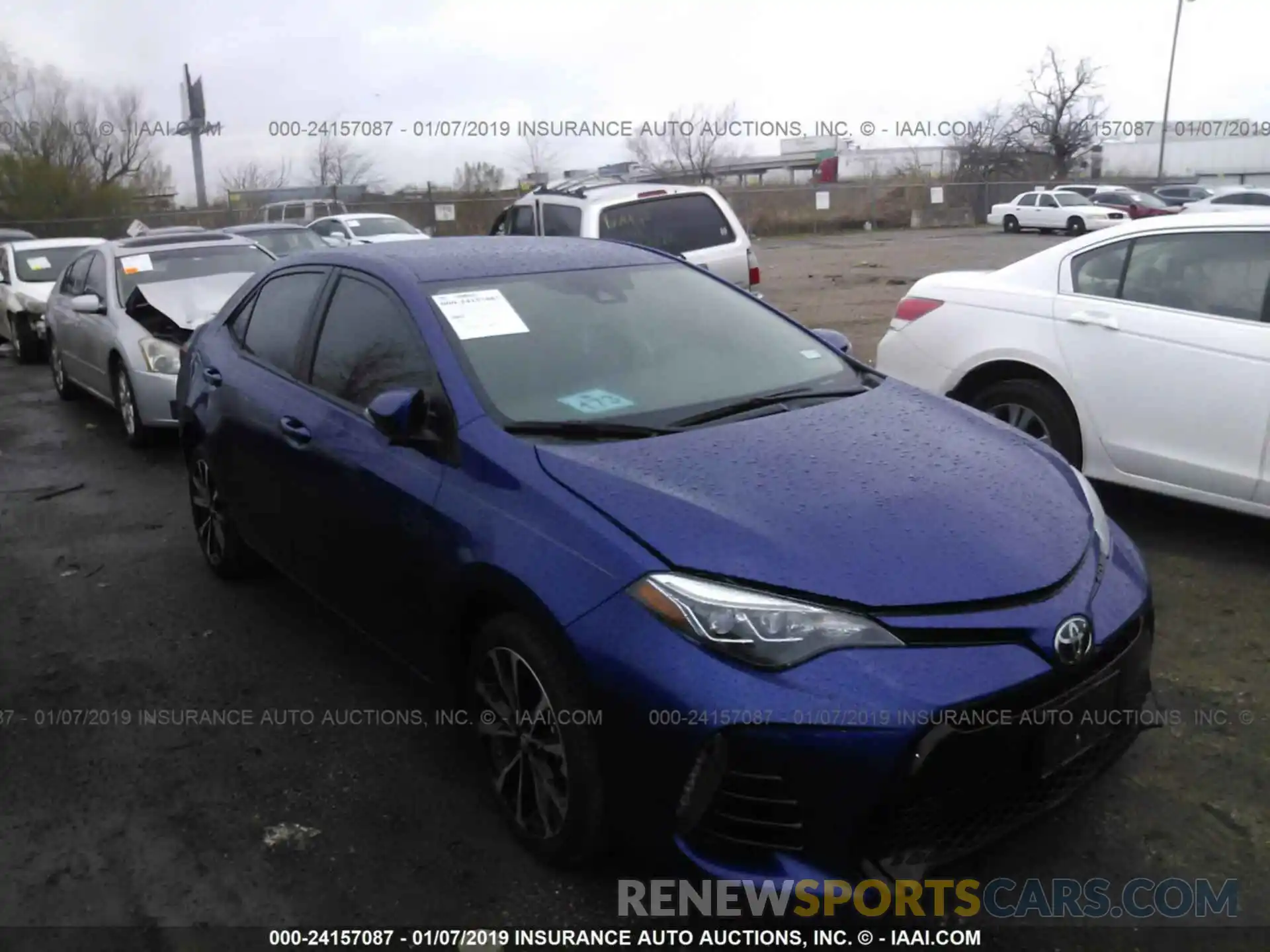 1 Photograph of a damaged car 5YFBURHE5KP868022 TOYOTA COROLLA 2019