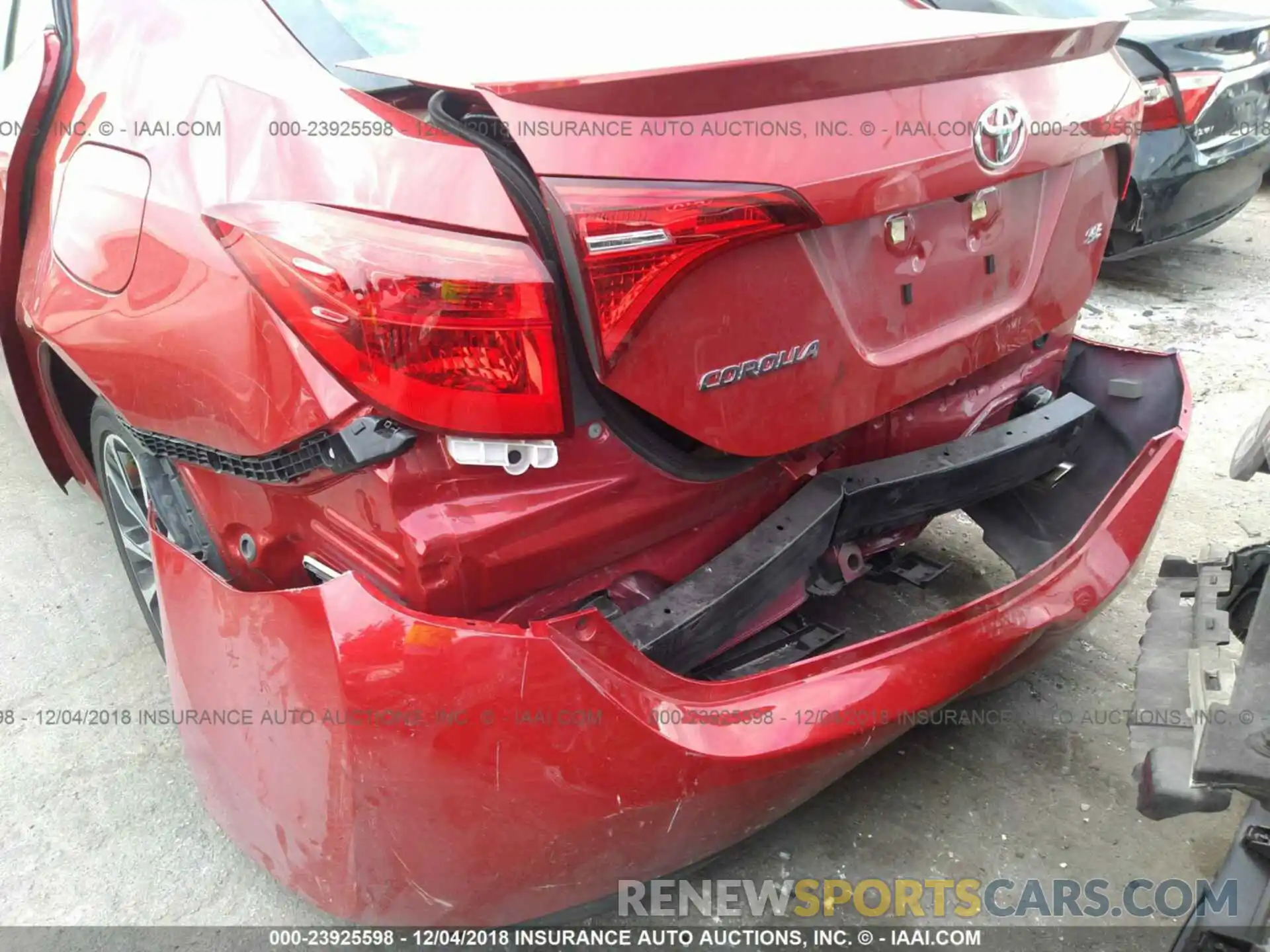 6 Photograph of a damaged car 5YFBURHE5KP868280 TOYOTA COROLLA 2019