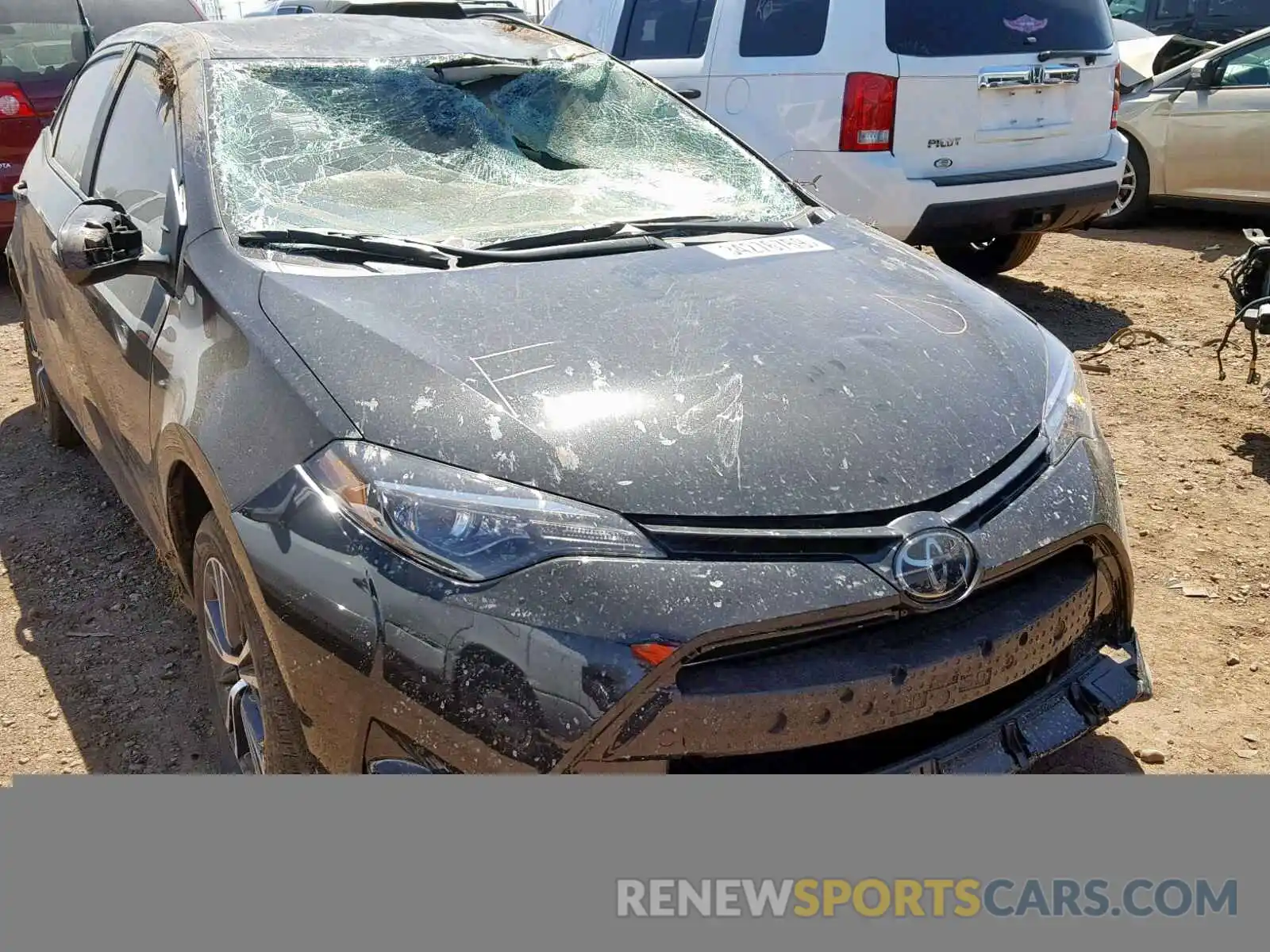 9 Photograph of a damaged car 5YFBURHE5KP868702 TOYOTA COROLLA 2019