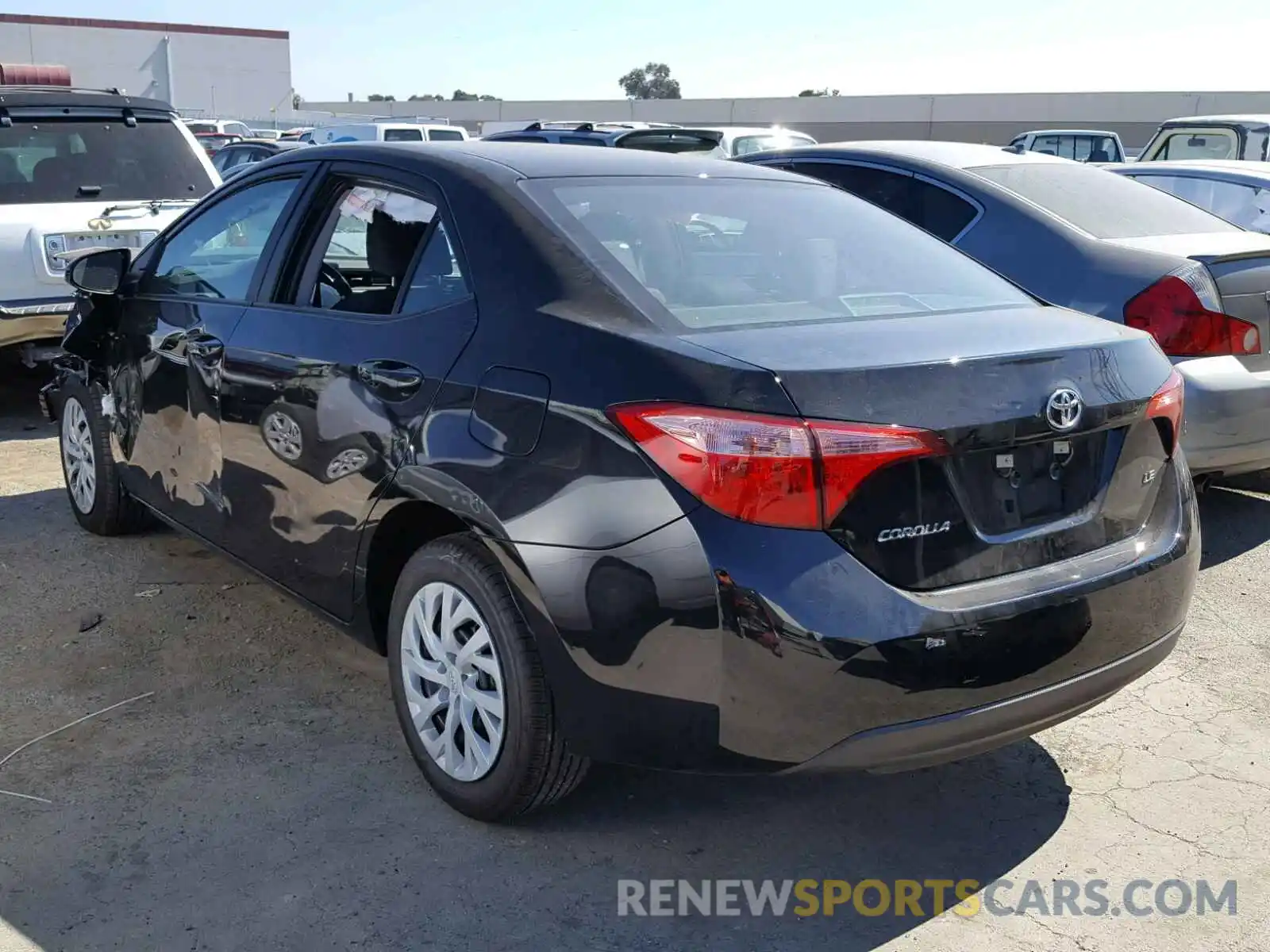 3 Photograph of a damaged car 5YFBURHE5KP869073 TOYOTA COROLLA 2019