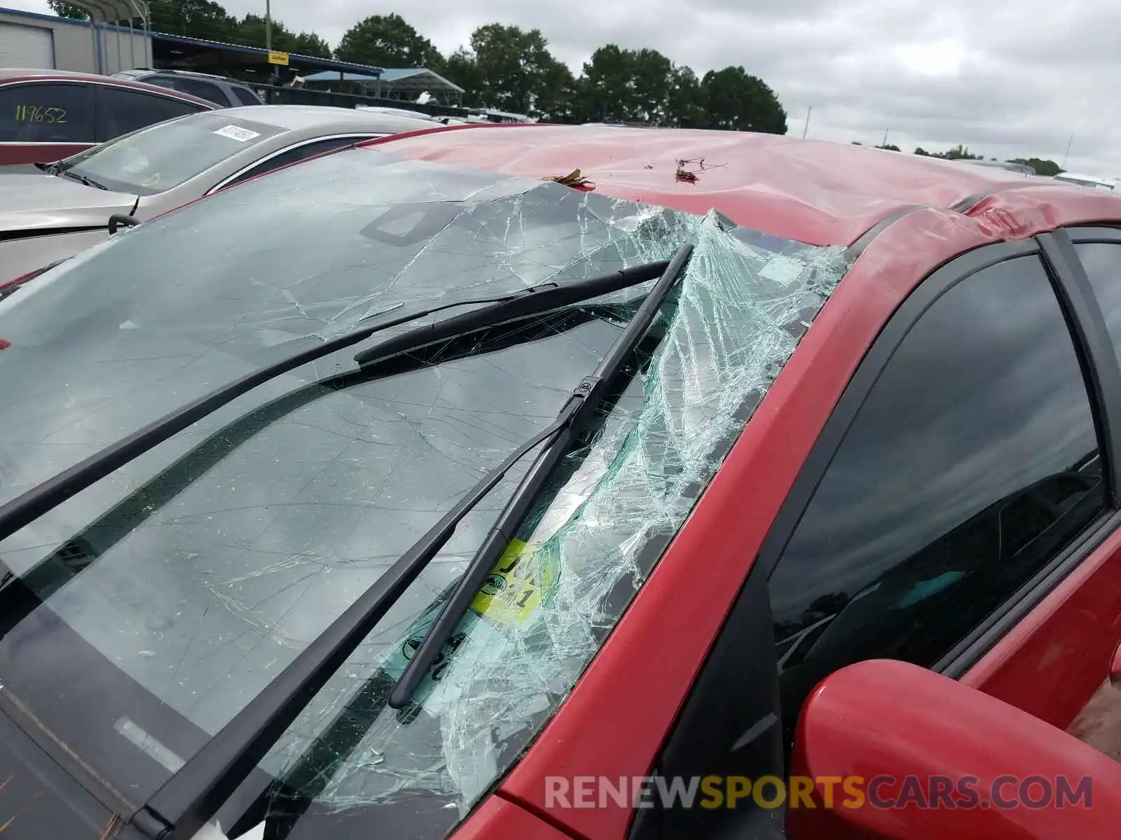 9 Photograph of a damaged car 5YFBURHE5KP869252 TOYOTA COROLLA 2019