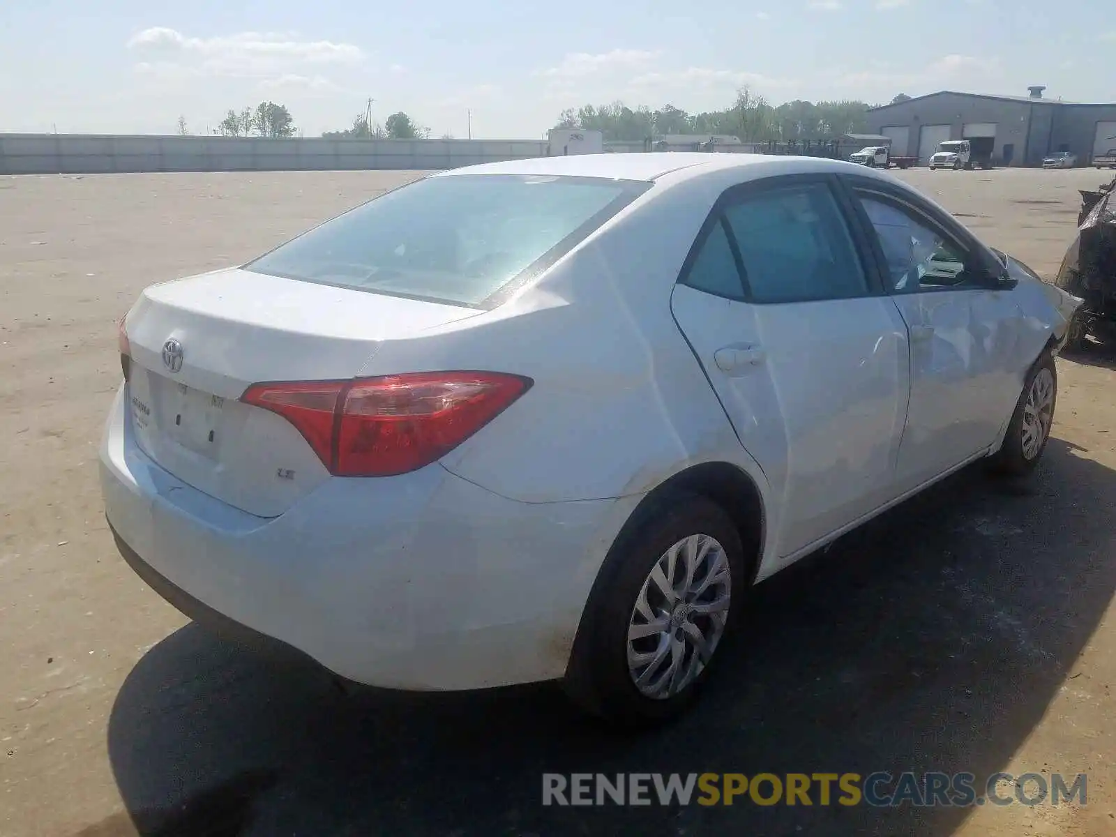 4 Photograph of a damaged car 5YFBURHE5KP870014 TOYOTA COROLLA 2019